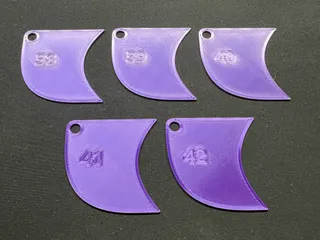 Corner Radius Gauges with Box and Parametric Fusion360