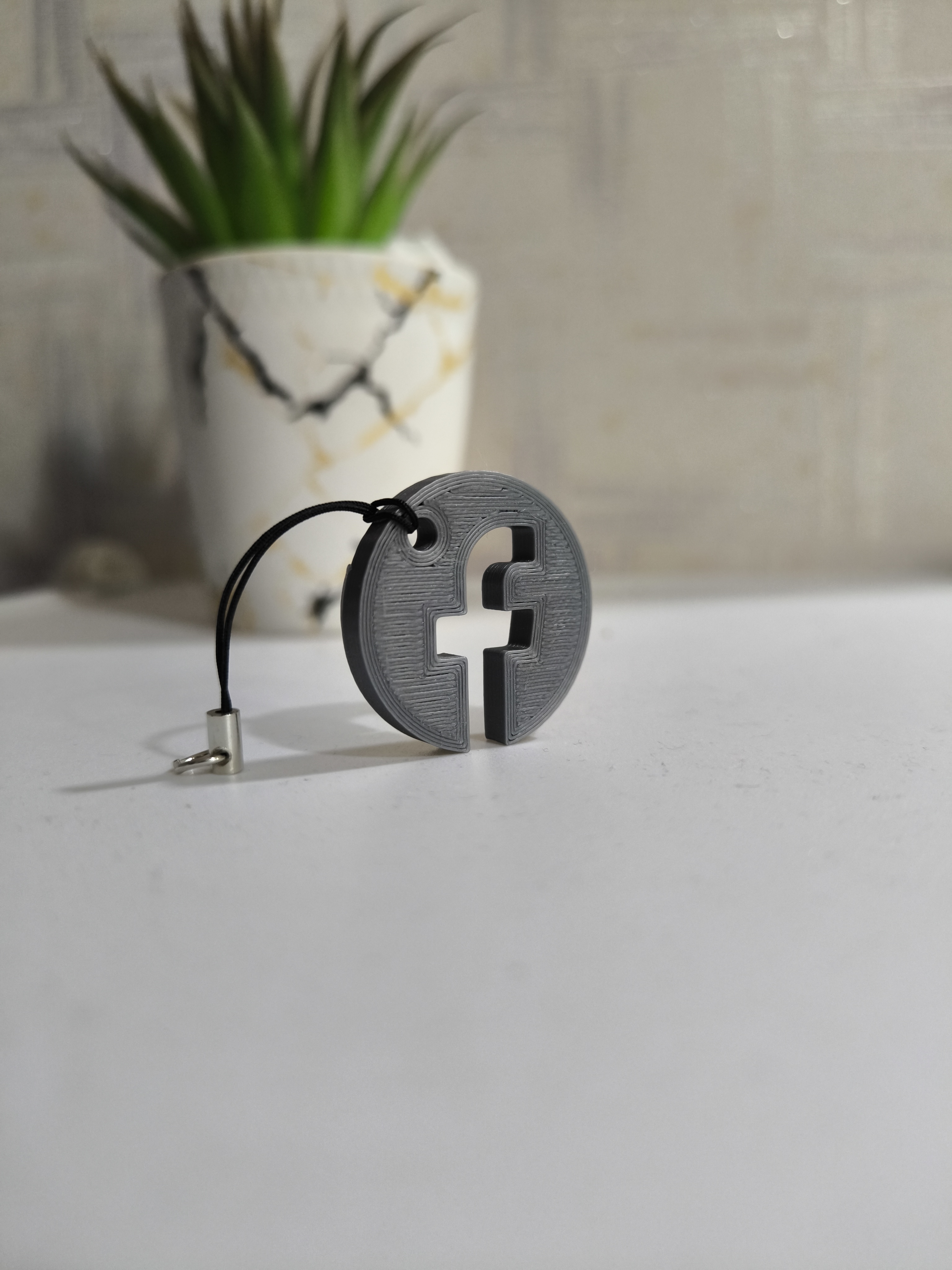 Facebook Keychain/Bag Charm