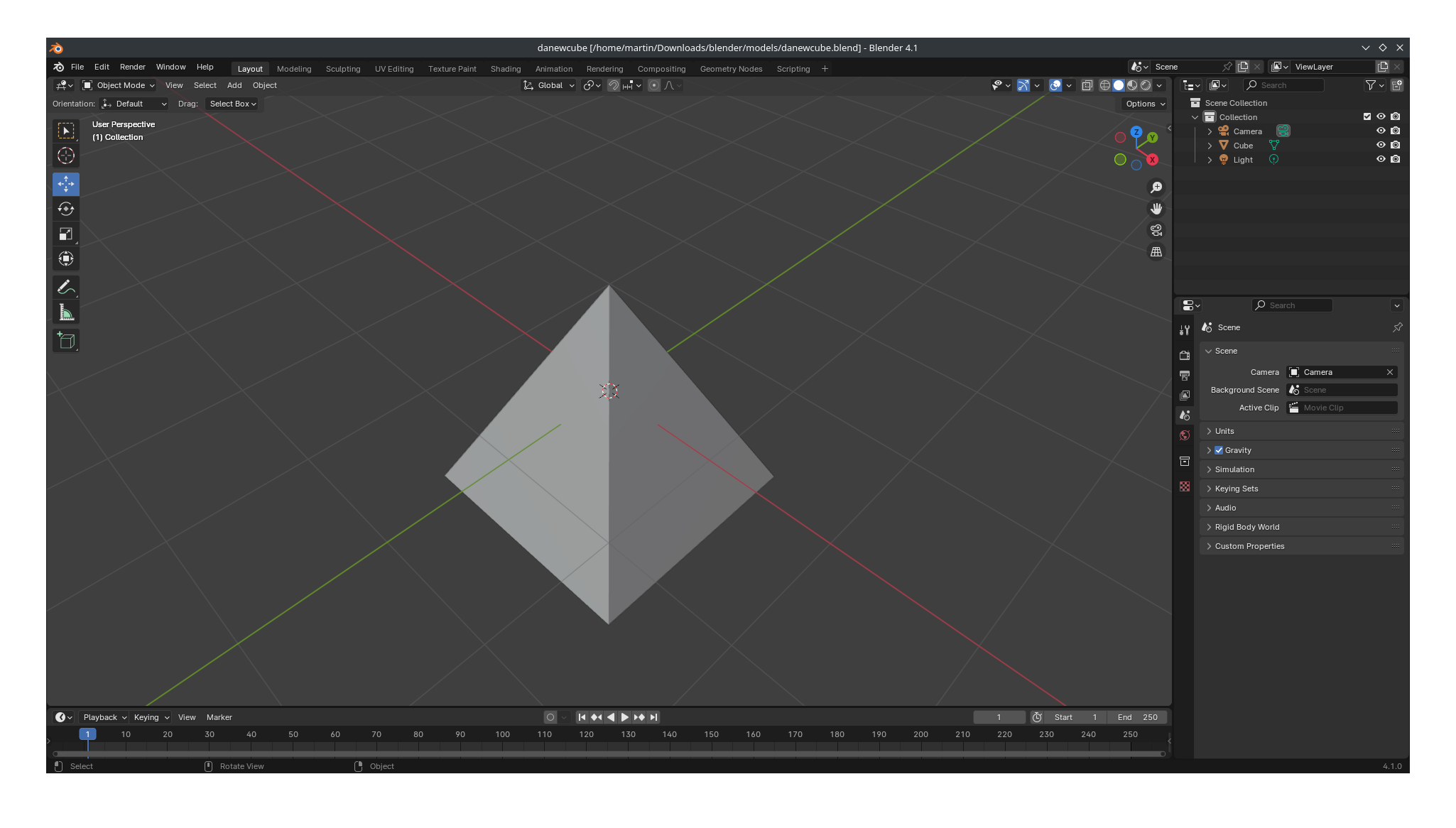 Calibration pyramid (stackable)