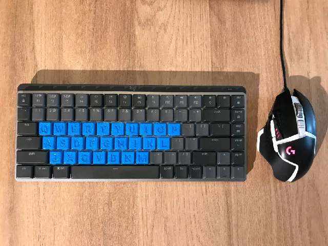 Multi-Font Custom Mechanical Keycaps
