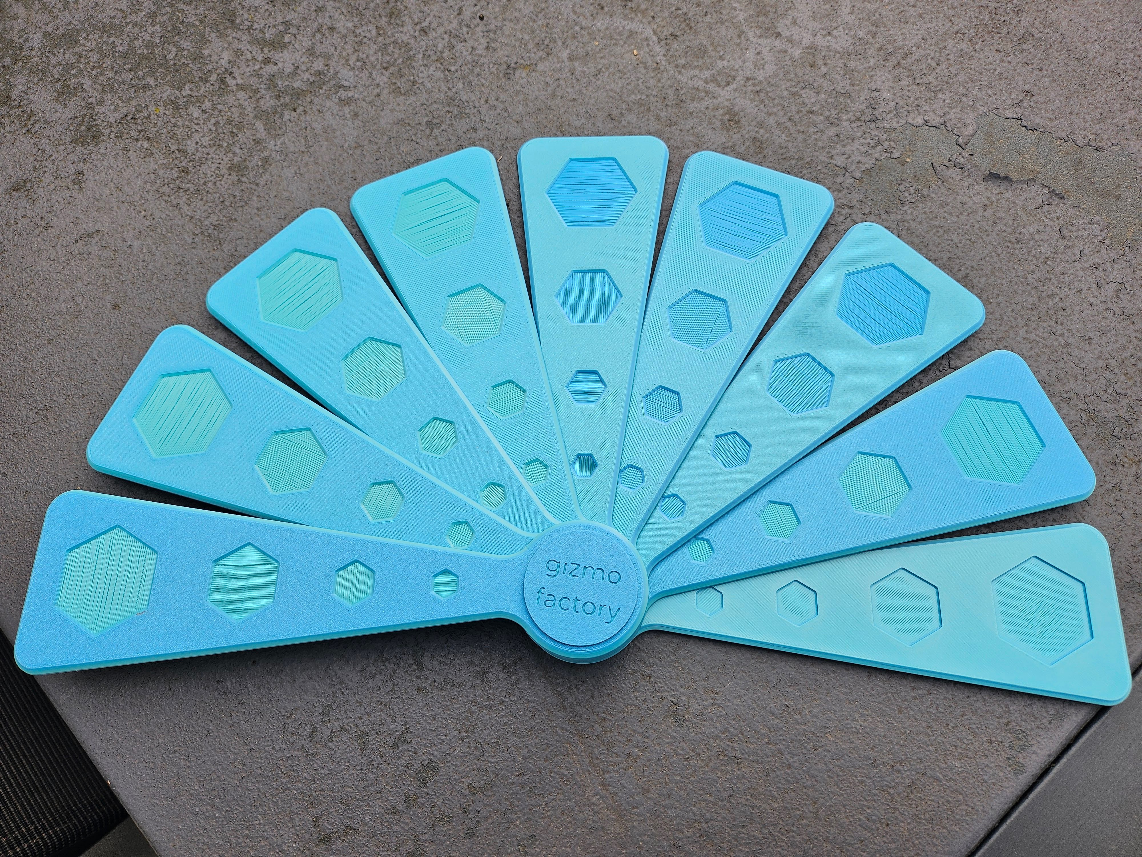 The 3D printed Hand Fan