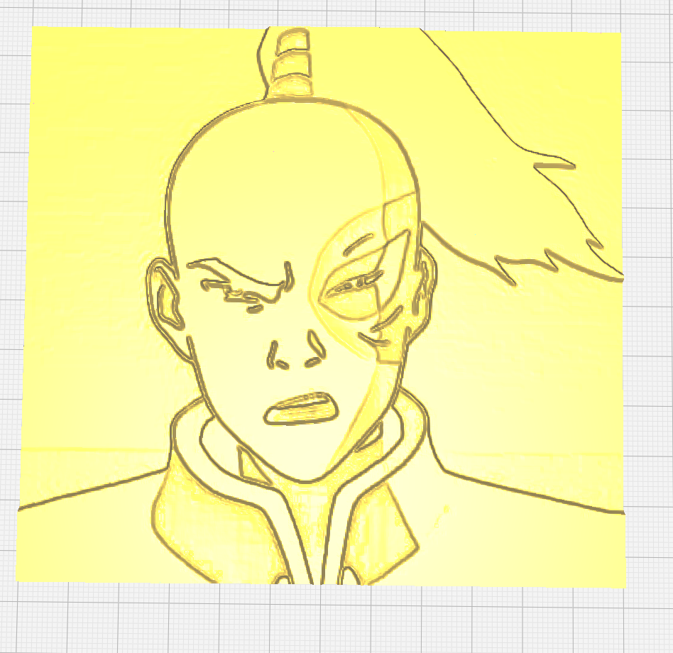 Zuko Lithophane