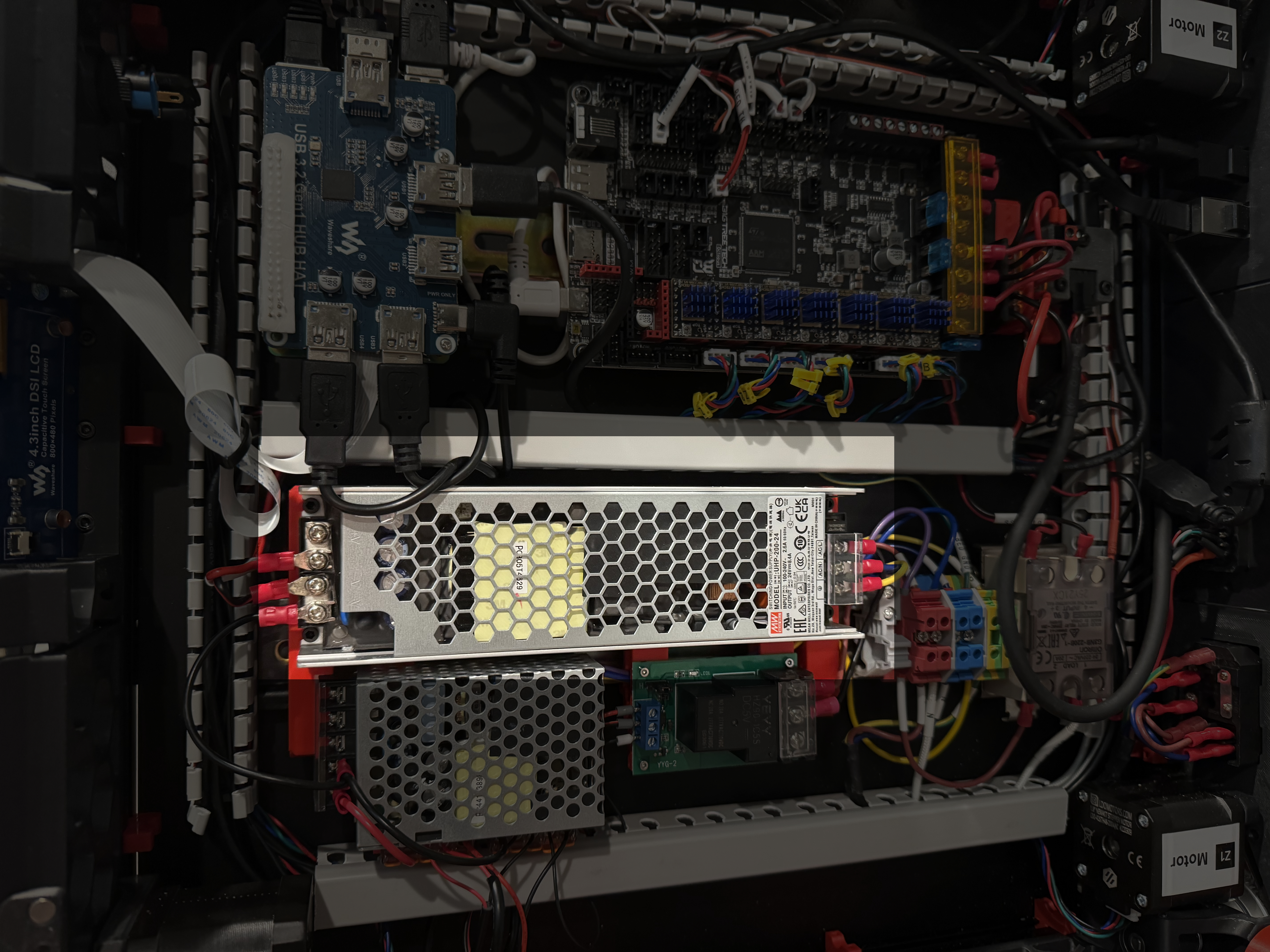Offset UHP-200 PSU DIN Bracket — miniatura 2
