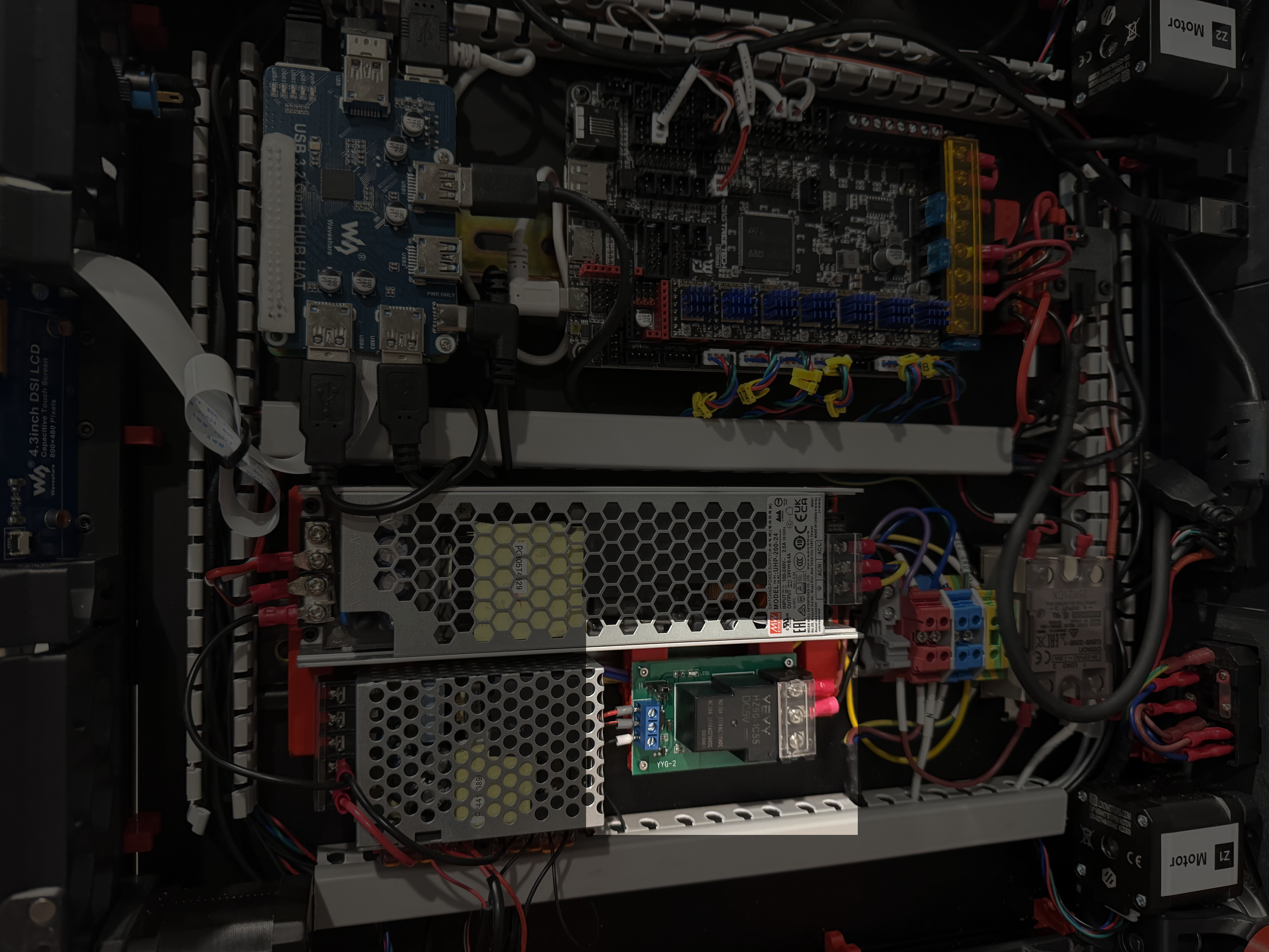 YYG-2 Relay Offset DIN Bracket