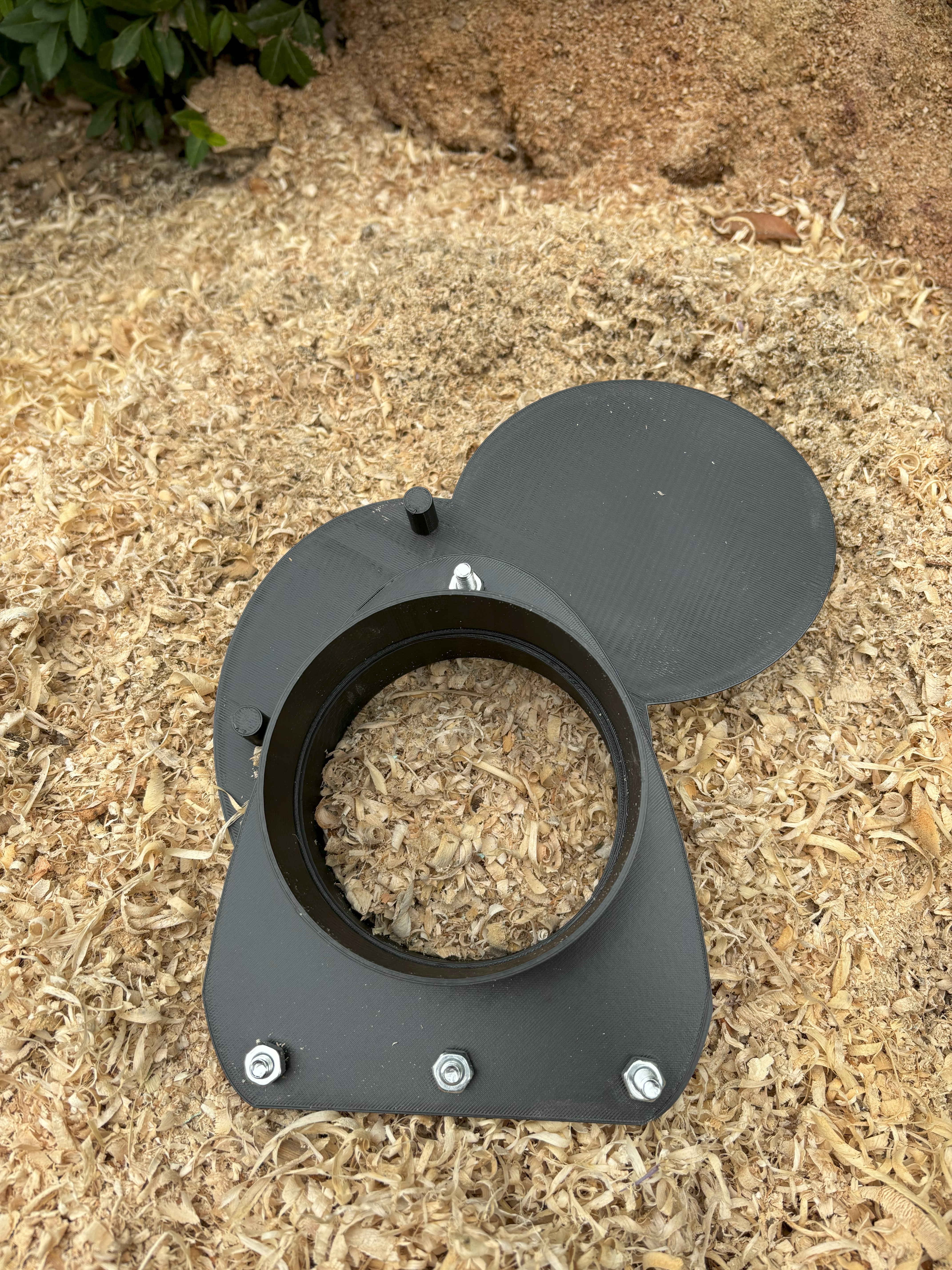 Blast Gate for 4 inch 100mm sewer pipe
