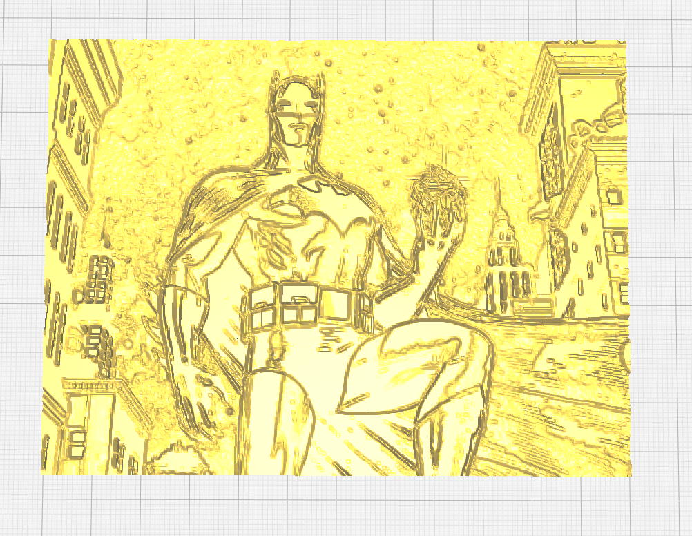 Batman Lithophanes
