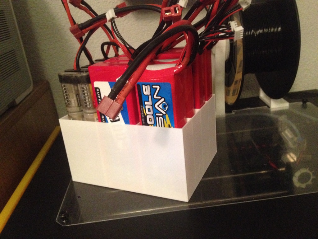 RC NiMH and LiPo Holder