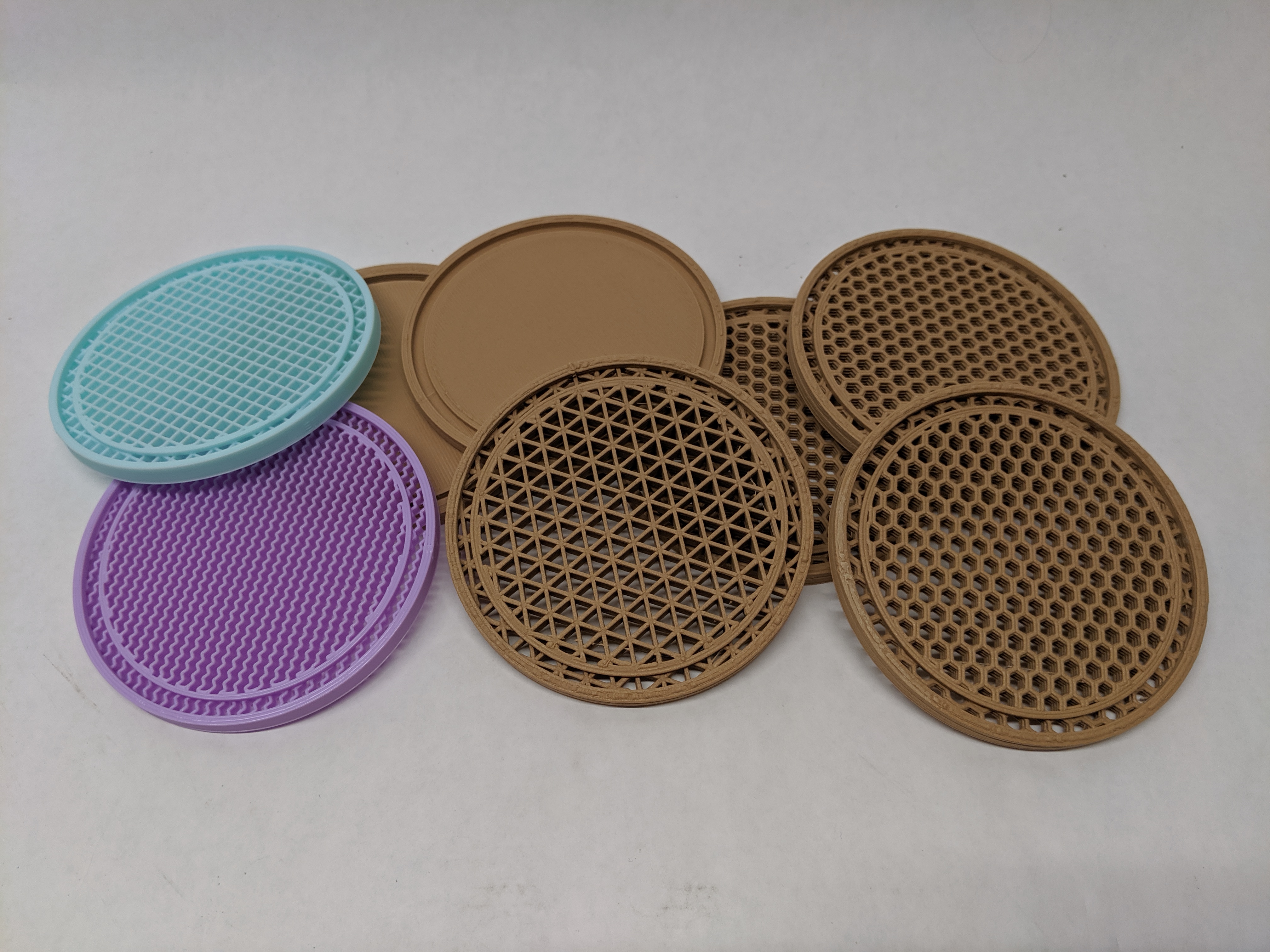 Miniatura 4 do modelo 3D Infill Coaster