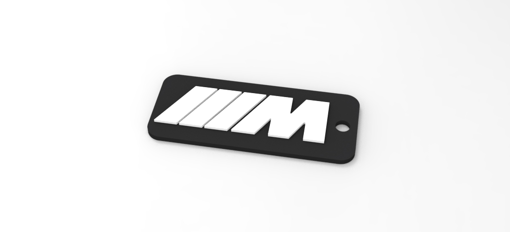 Miniatura 2 do modelo 3D BMW M Keychain