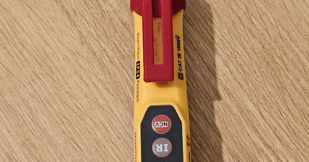 Klein Tools NCVT4IR Voltage Tester Belt Clip by Printy Download free STL model