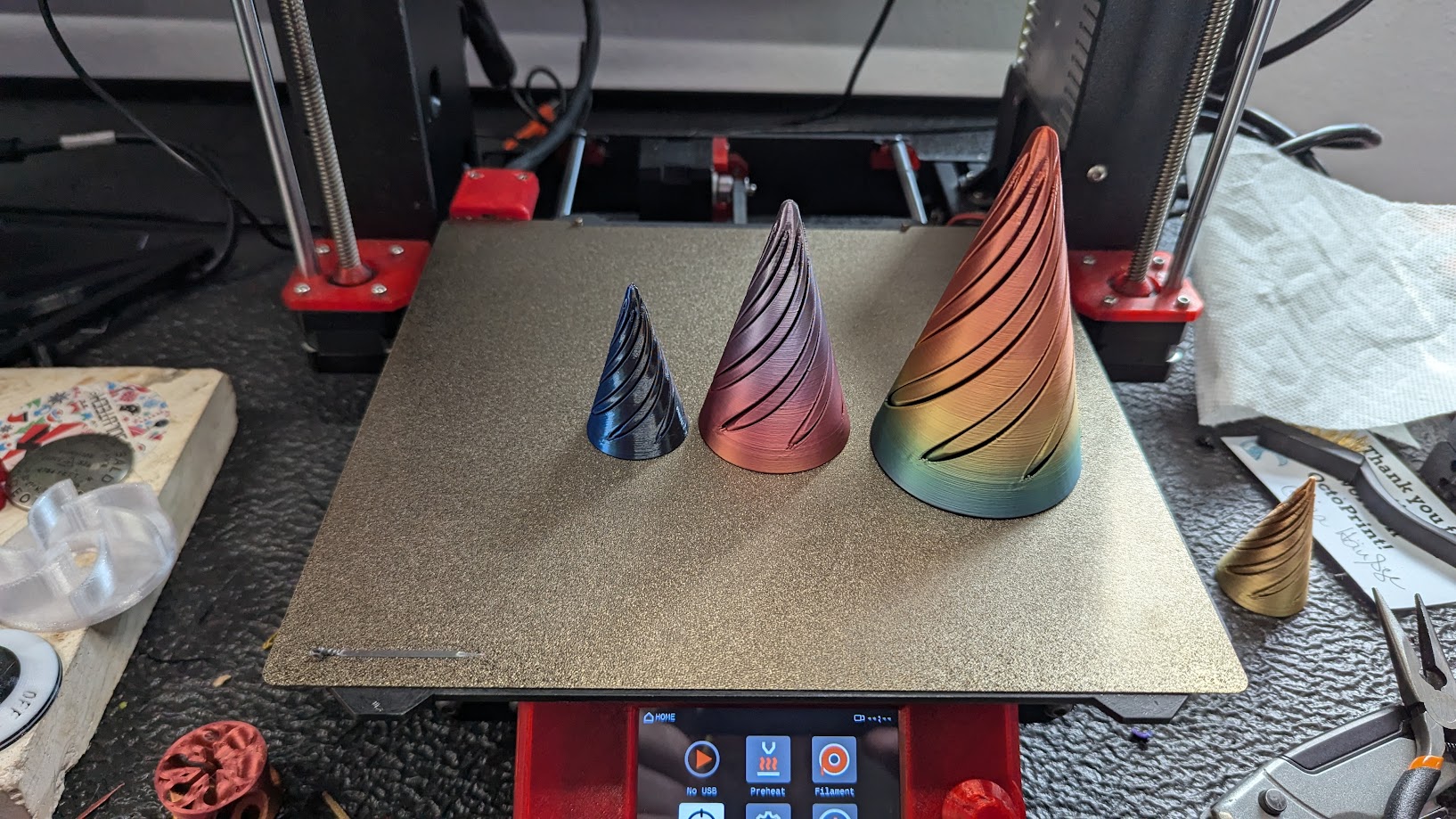Spiral Fidget Cone