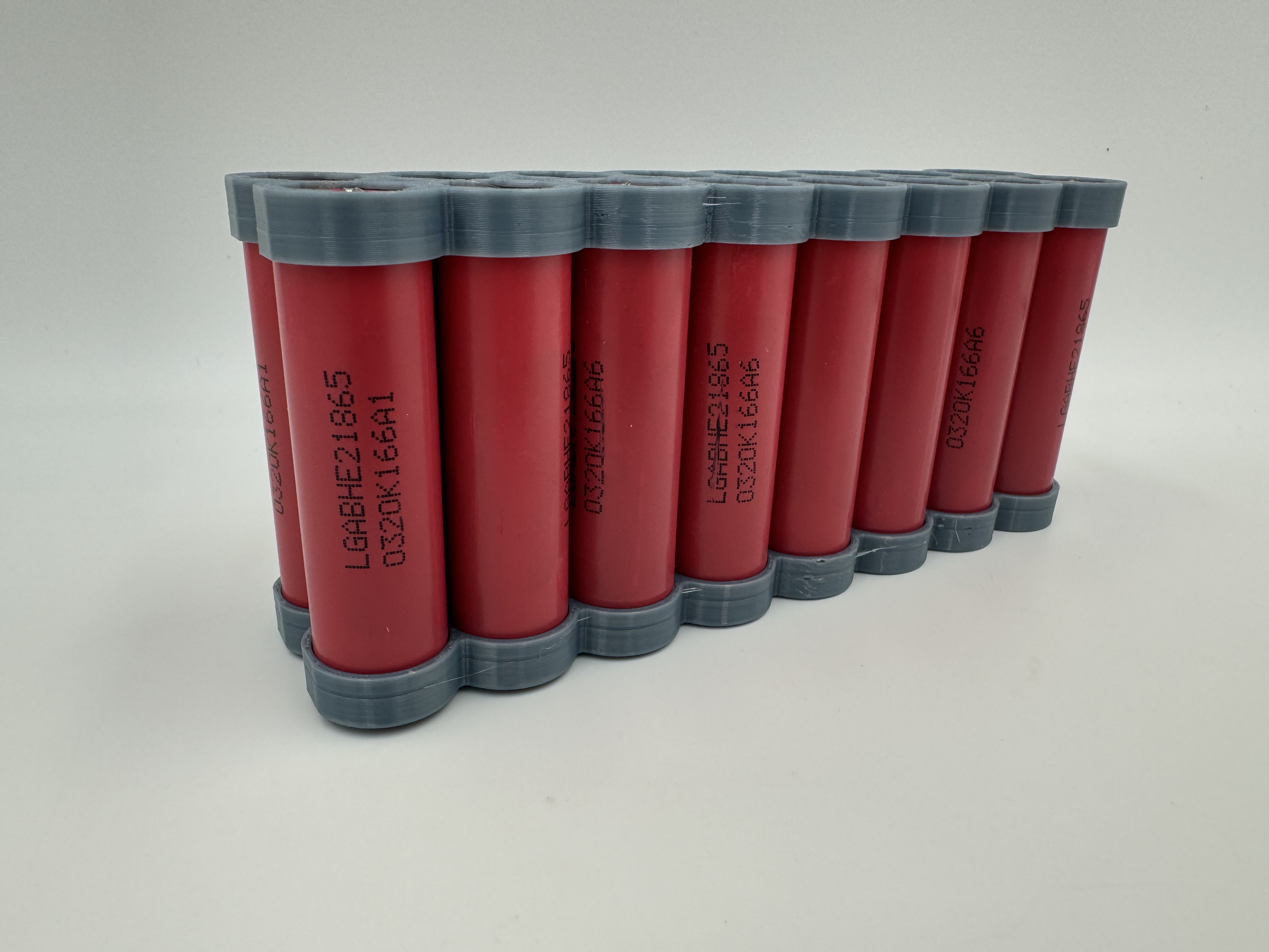 Miniatura 7 do modelo 3D 18650 Battery Spacers