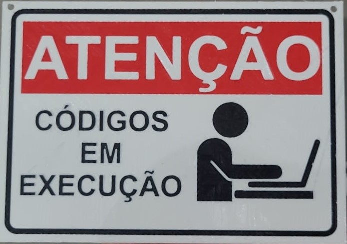 Placa de Atenção