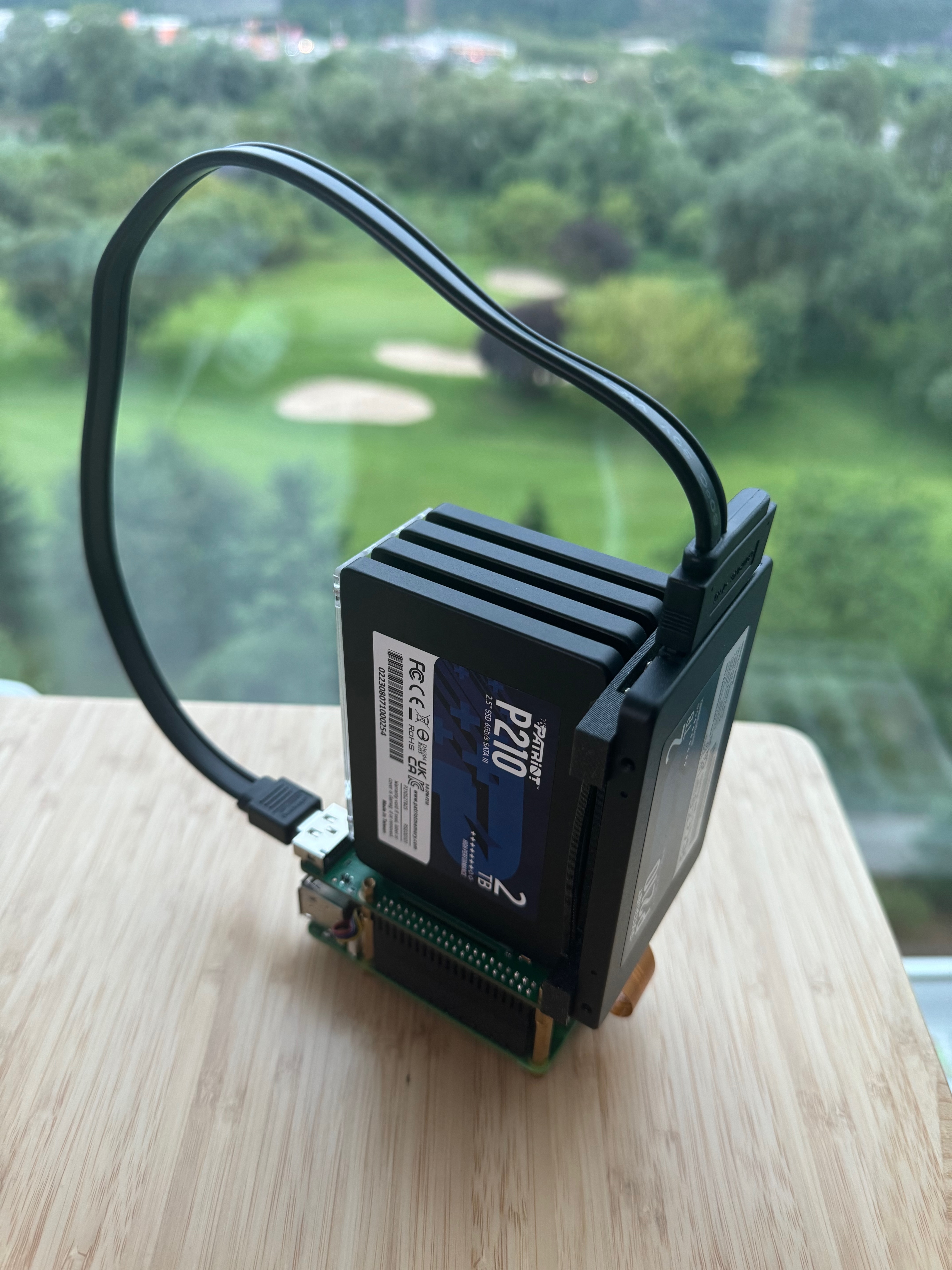 Rapsberry 5 NAS 5th disk bracket