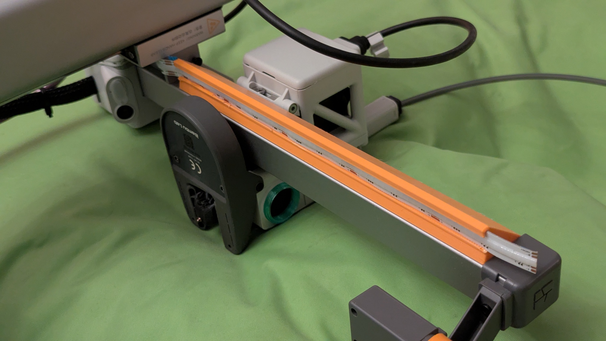angled LEDstrip Mount fits A1mini