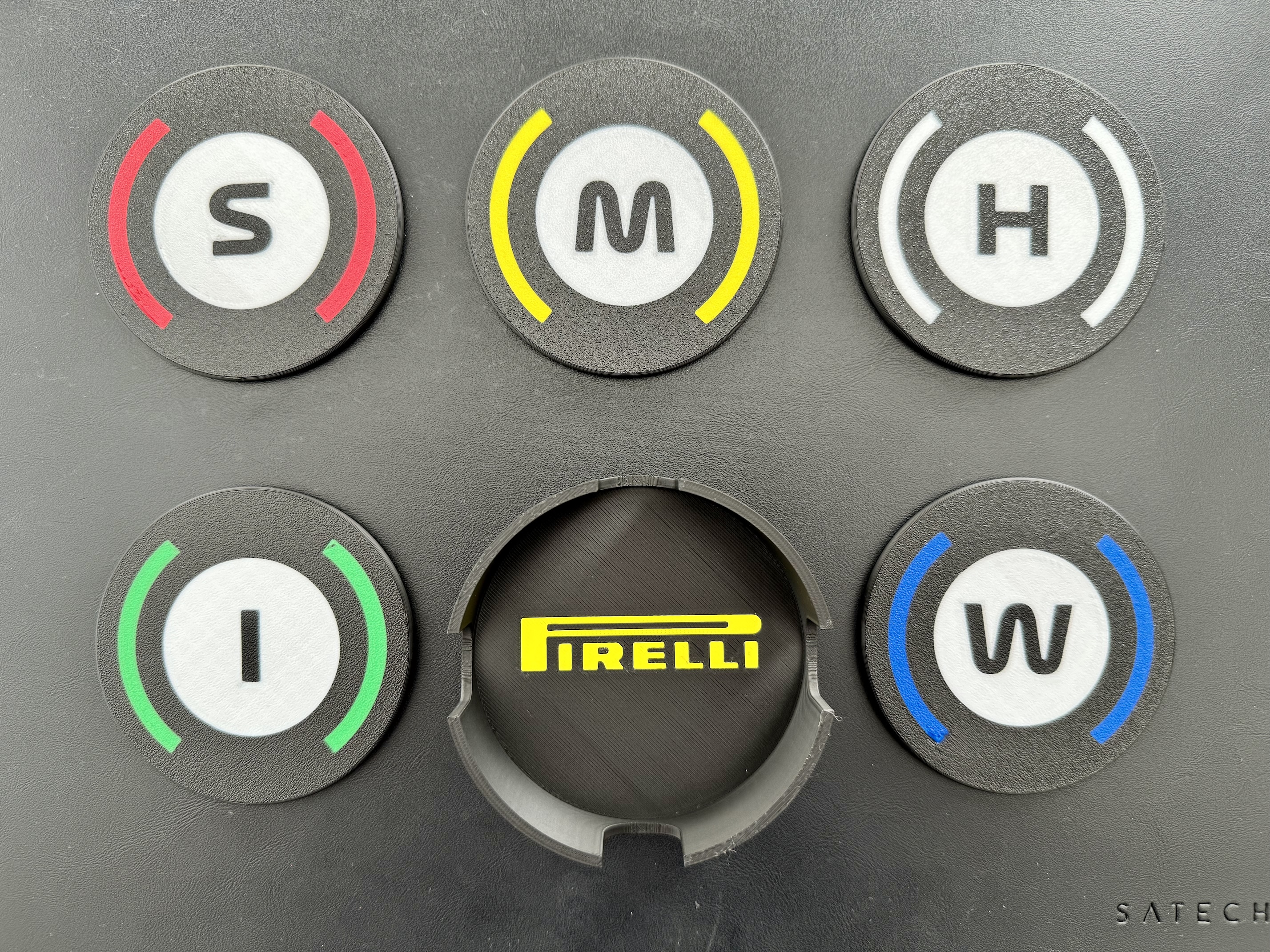 F1 Pirelli Tyres Coaster v2
