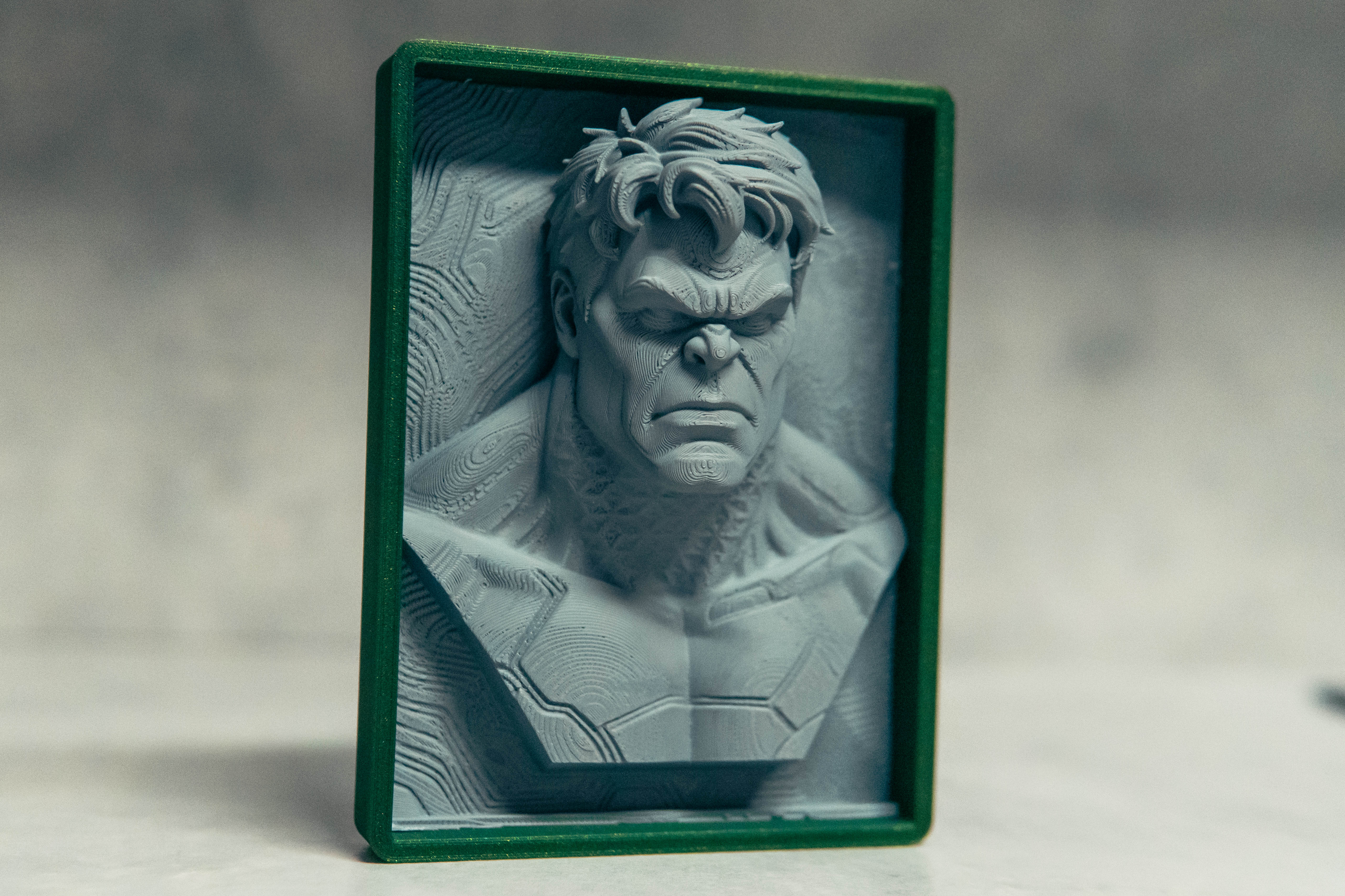 The Hulk - Unified Bas Relief Art