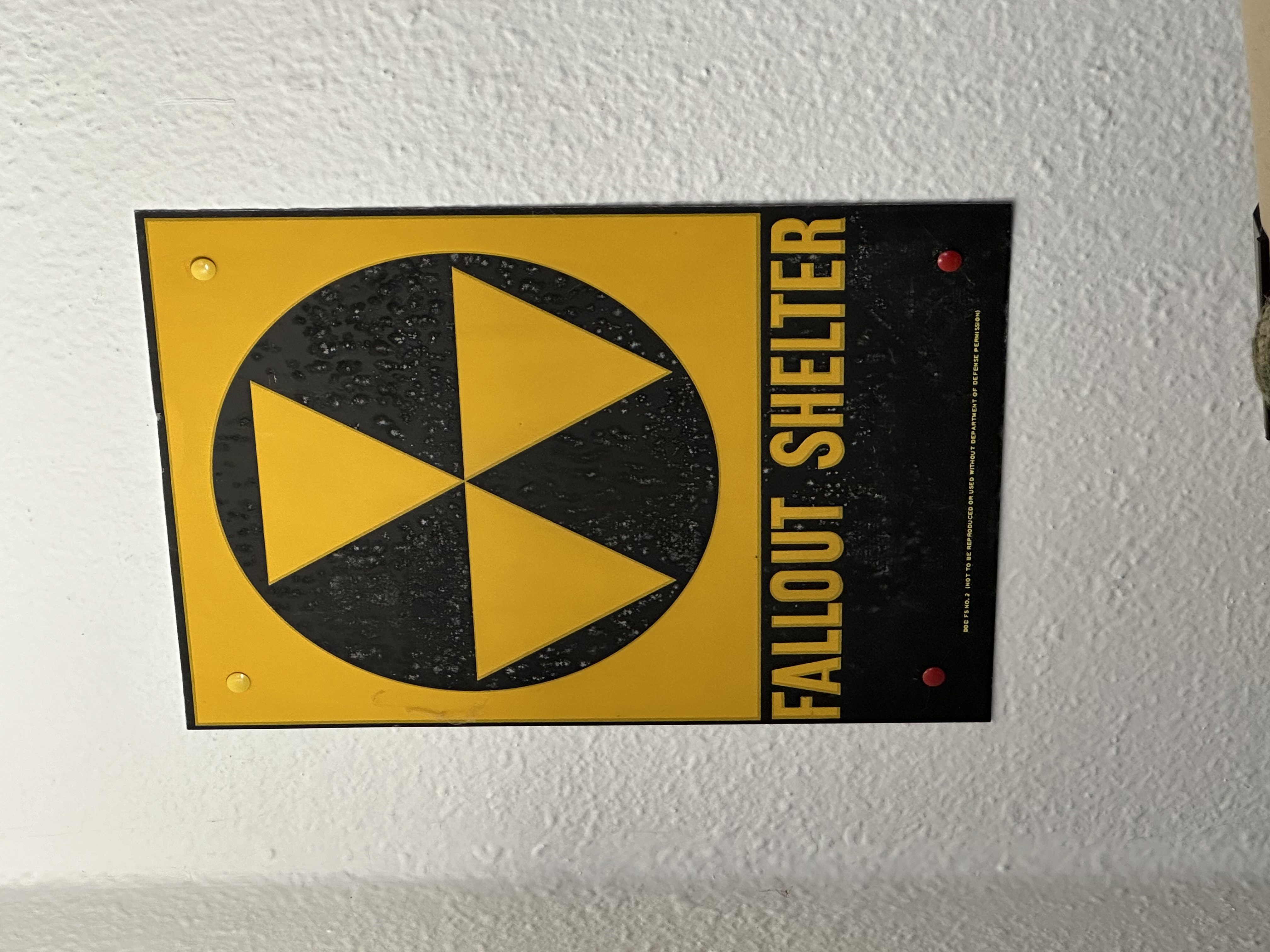 Authentic Fallout Shelter Sign Hueforge by Agent Skwerl | Download free ...