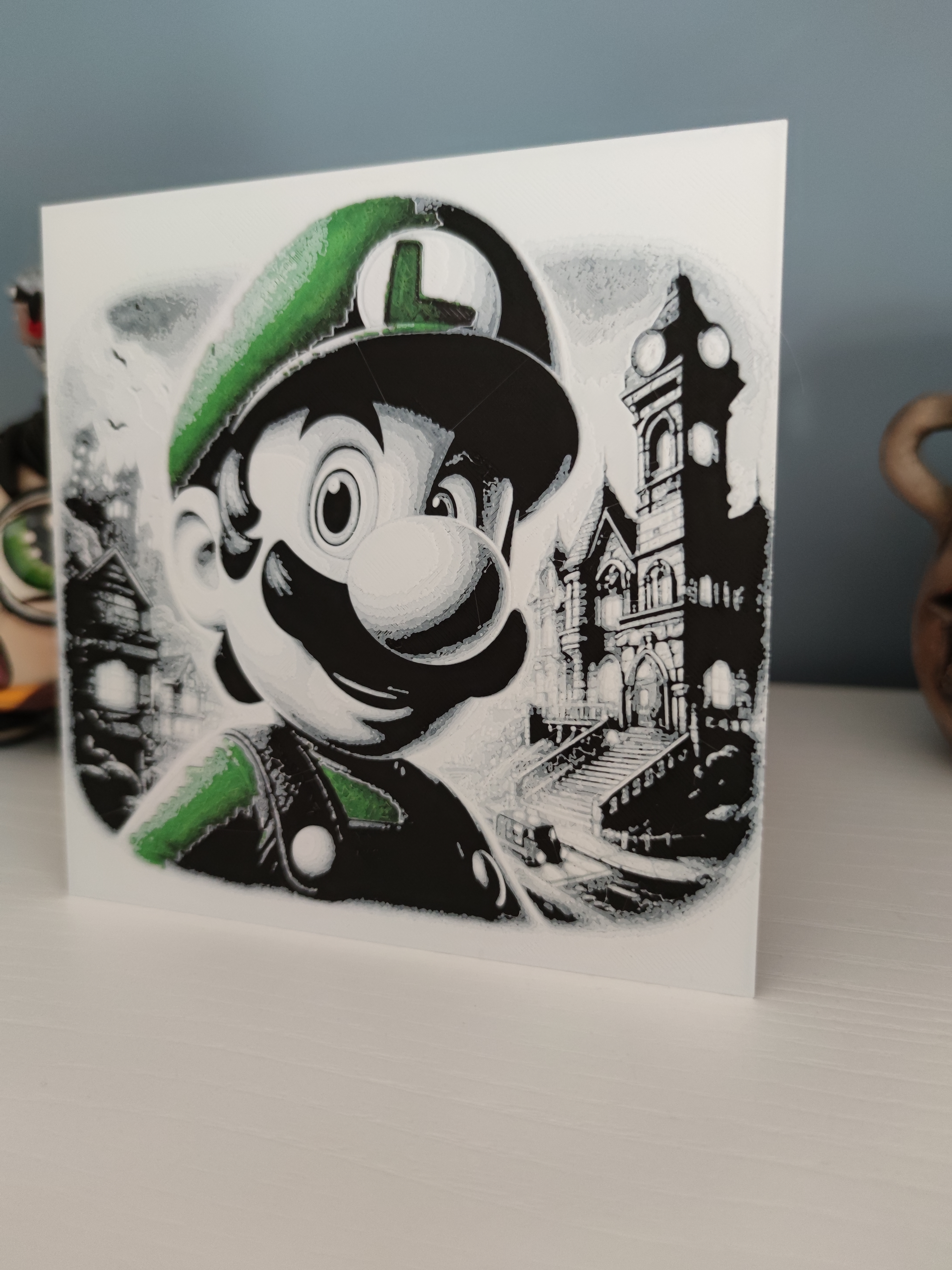 Miniatura 2 do modelo 3D Hueforge Luigi