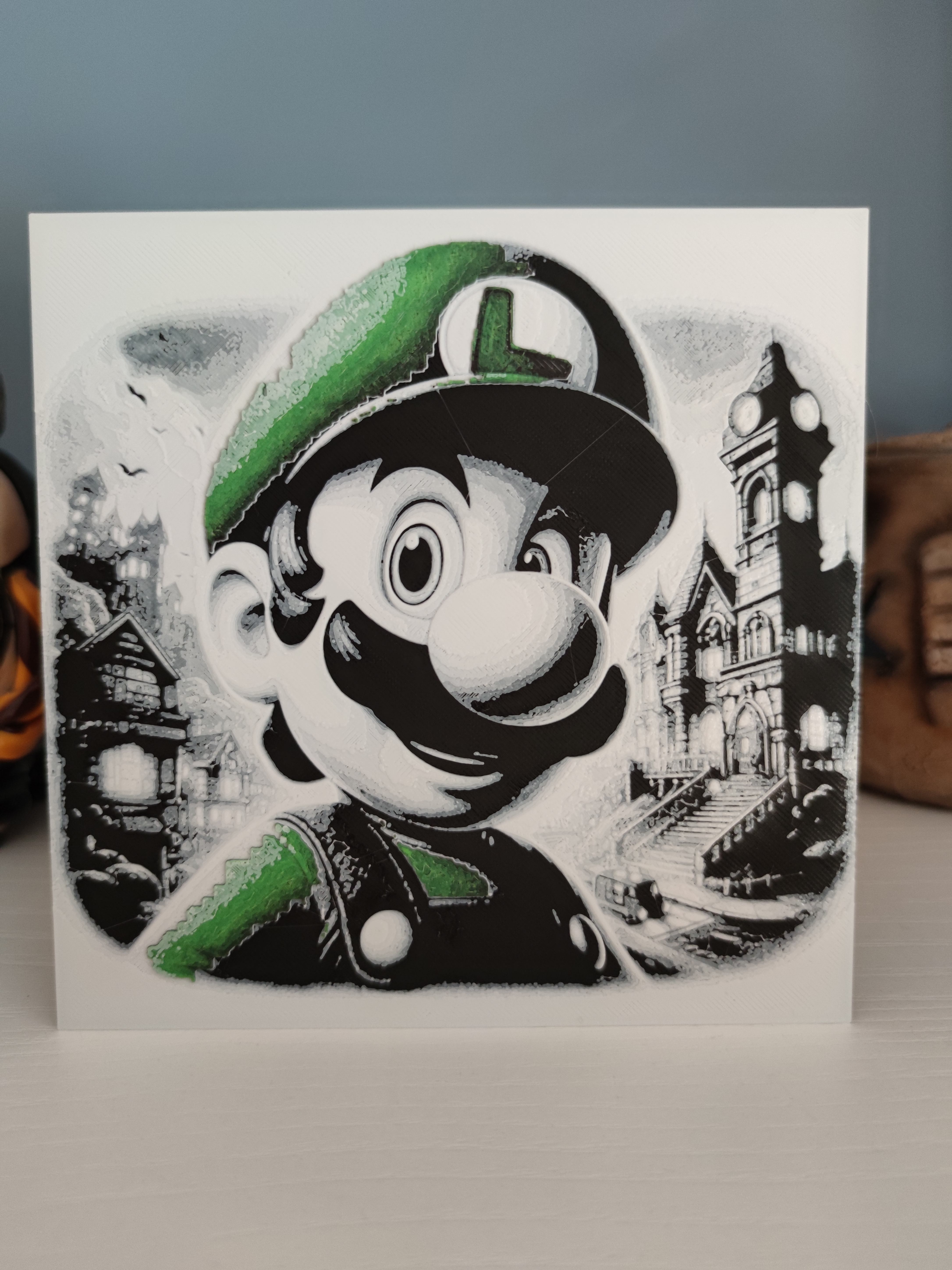 Miniatura 3 do modelo 3D Hueforge Luigi