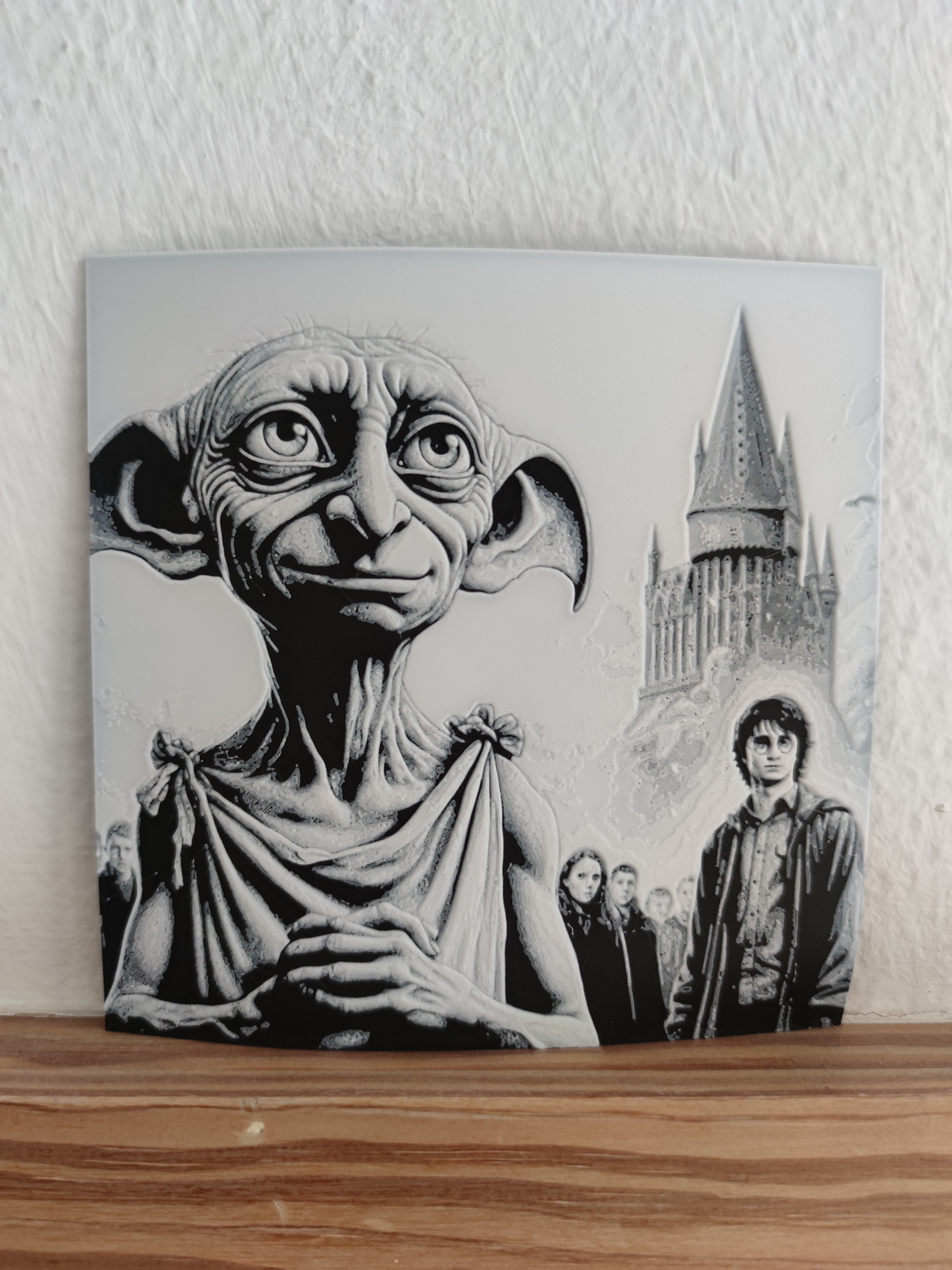 Hueforge Dobby and Harry Potter