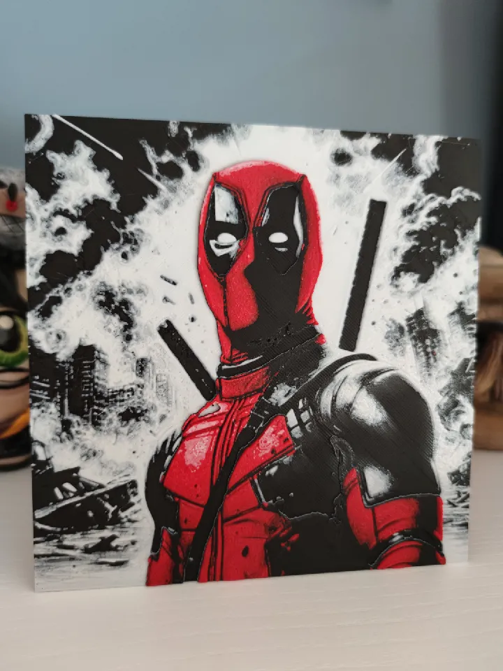 Hueforge DeadPool by Fernando Ureña Herrero | Download free STL model ...