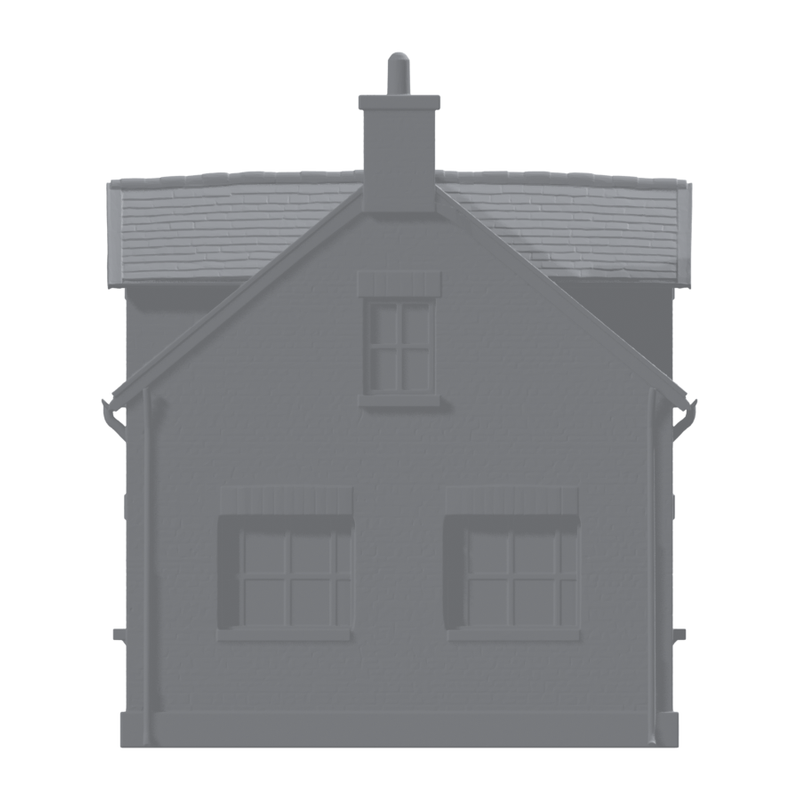 Brick Cottage Scale Model - 3D Print by Alluring | Download free STL ...