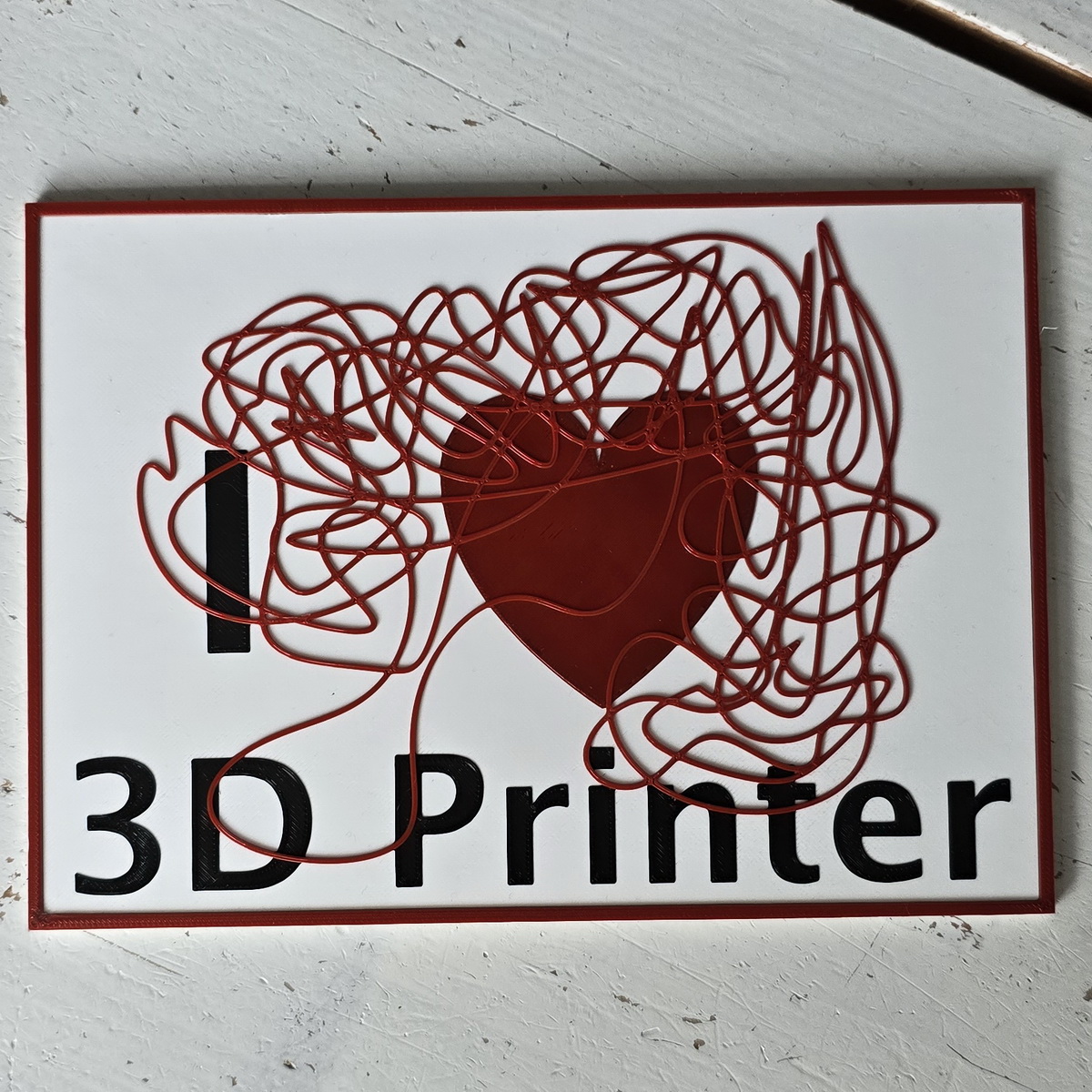 I love 3D Printer by John Pauw | Download free STL model | Printables.com