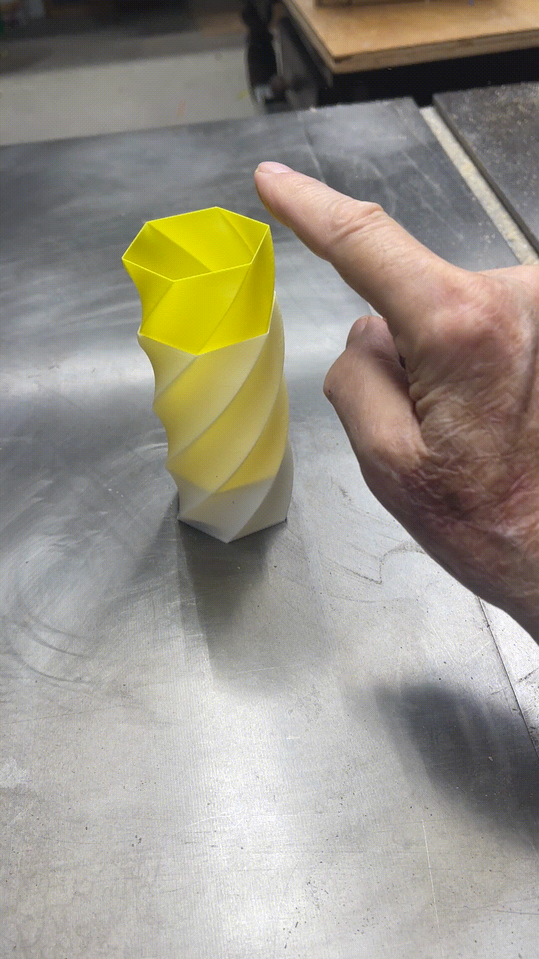 Collapsing Hex Fidget