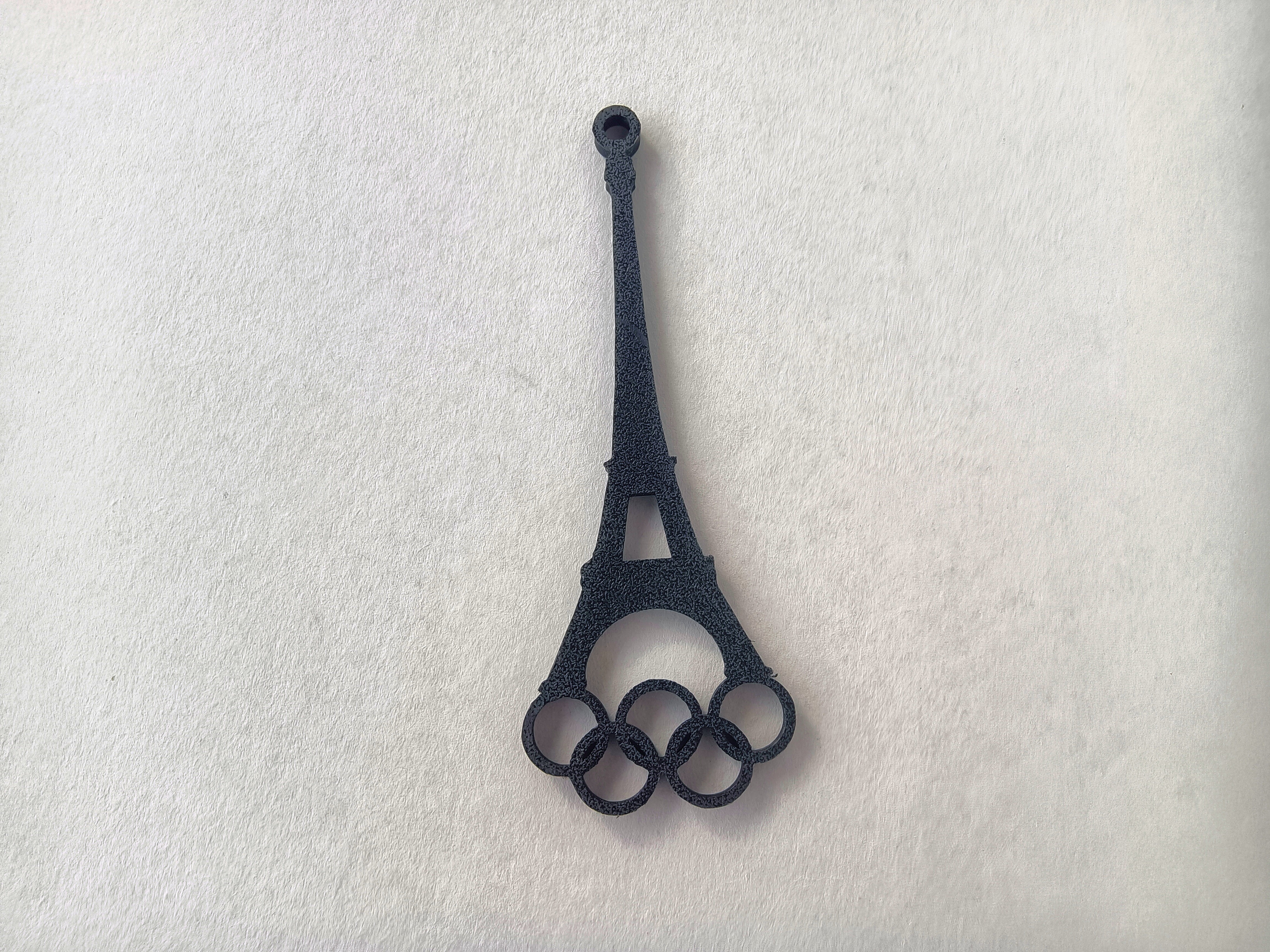 Paris 2024 Olympics keychain