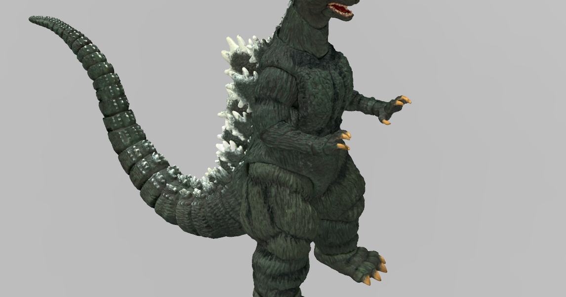 Godzilla Figurine (1989) by 3DWP | Download free STL model