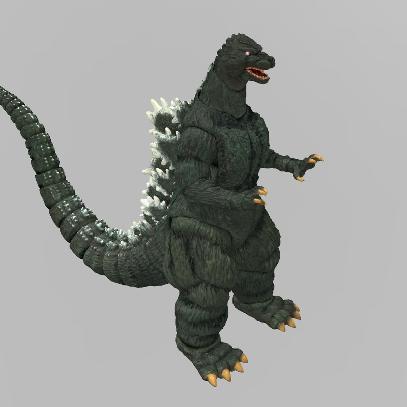 Godzilla Figurine (1989) by 3DWP | Download free STL model
