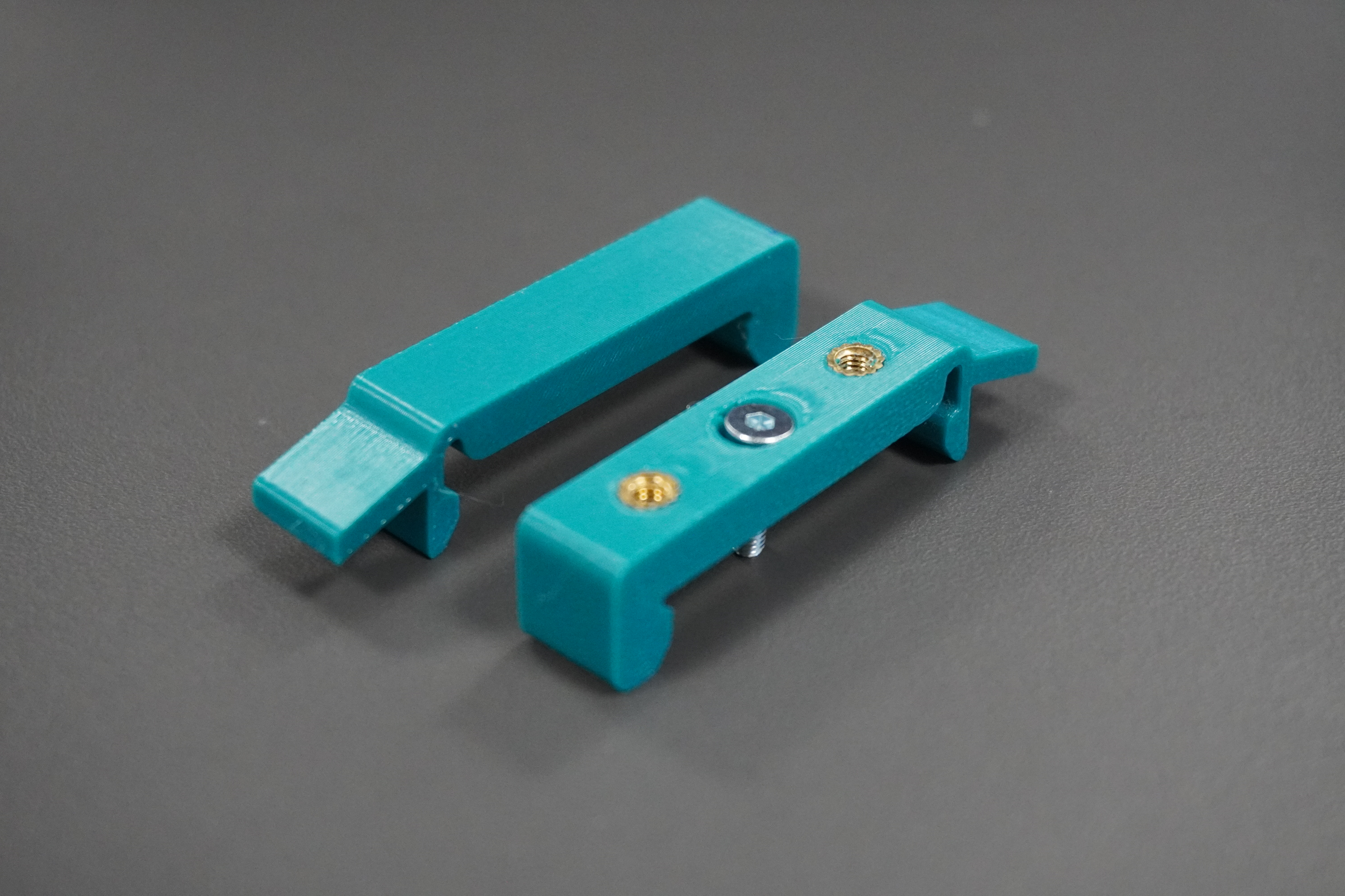Universal, Scalable DIN Mount (that doesn't suck) - With and Without screw holes