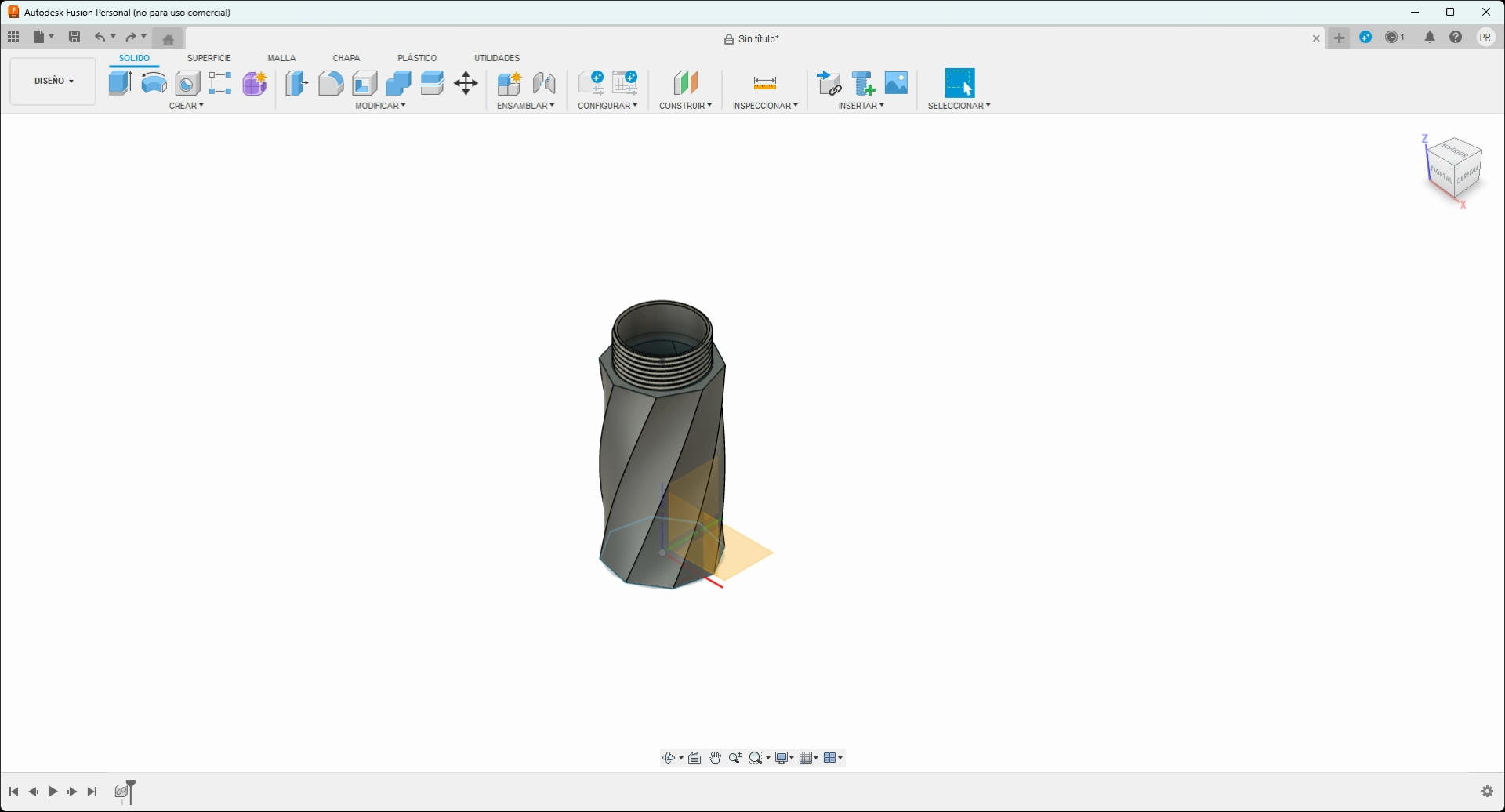 Waterproof Screw Bottle by PabloMaker | Download free STL model ...