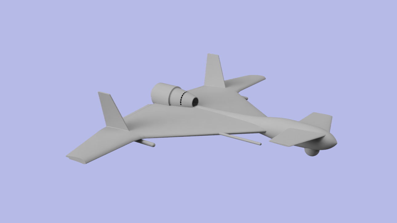 IAI Harop drone 1:10 Scale von 3D Rejsen | Kostenloses STL-Modell ...