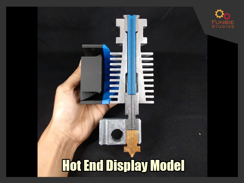 3D Printer Hot End Display Model