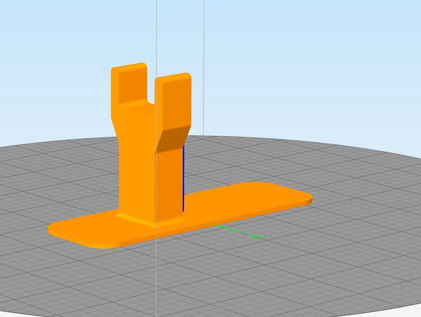 Basic Glue Gun Holder by Funbie Studios Download free STL model