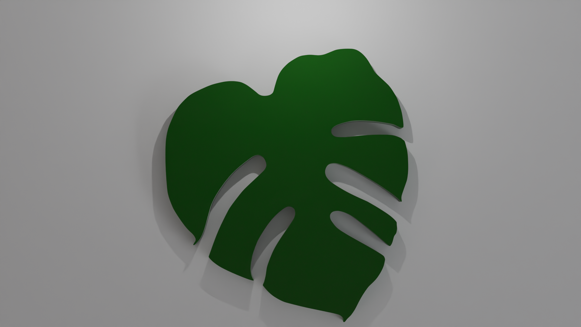 Leaf (Cheese Plant) Coaster