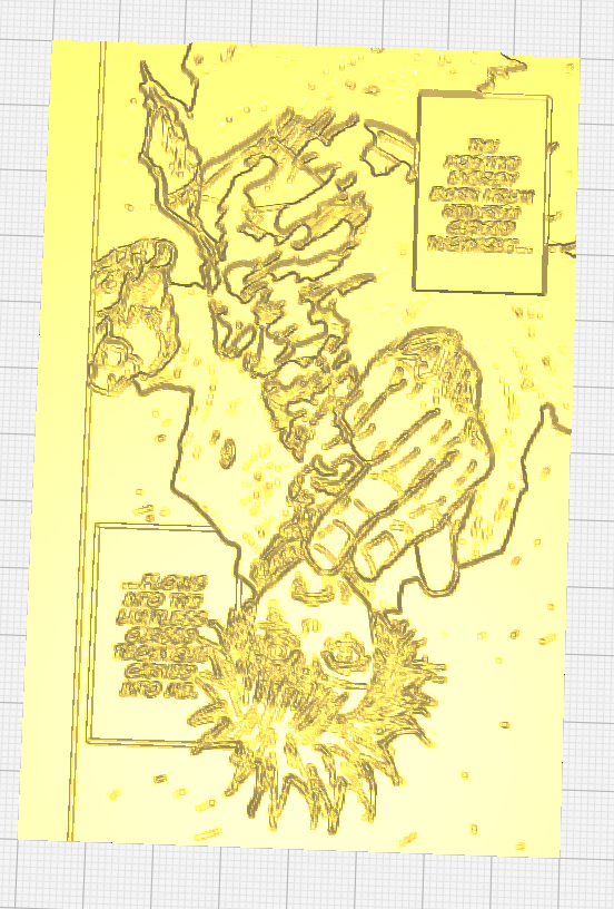 Gojo Satrou Lithophanes