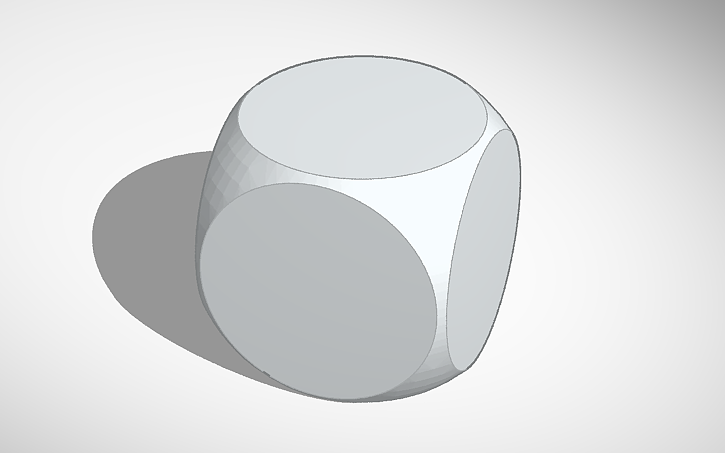 blank dice