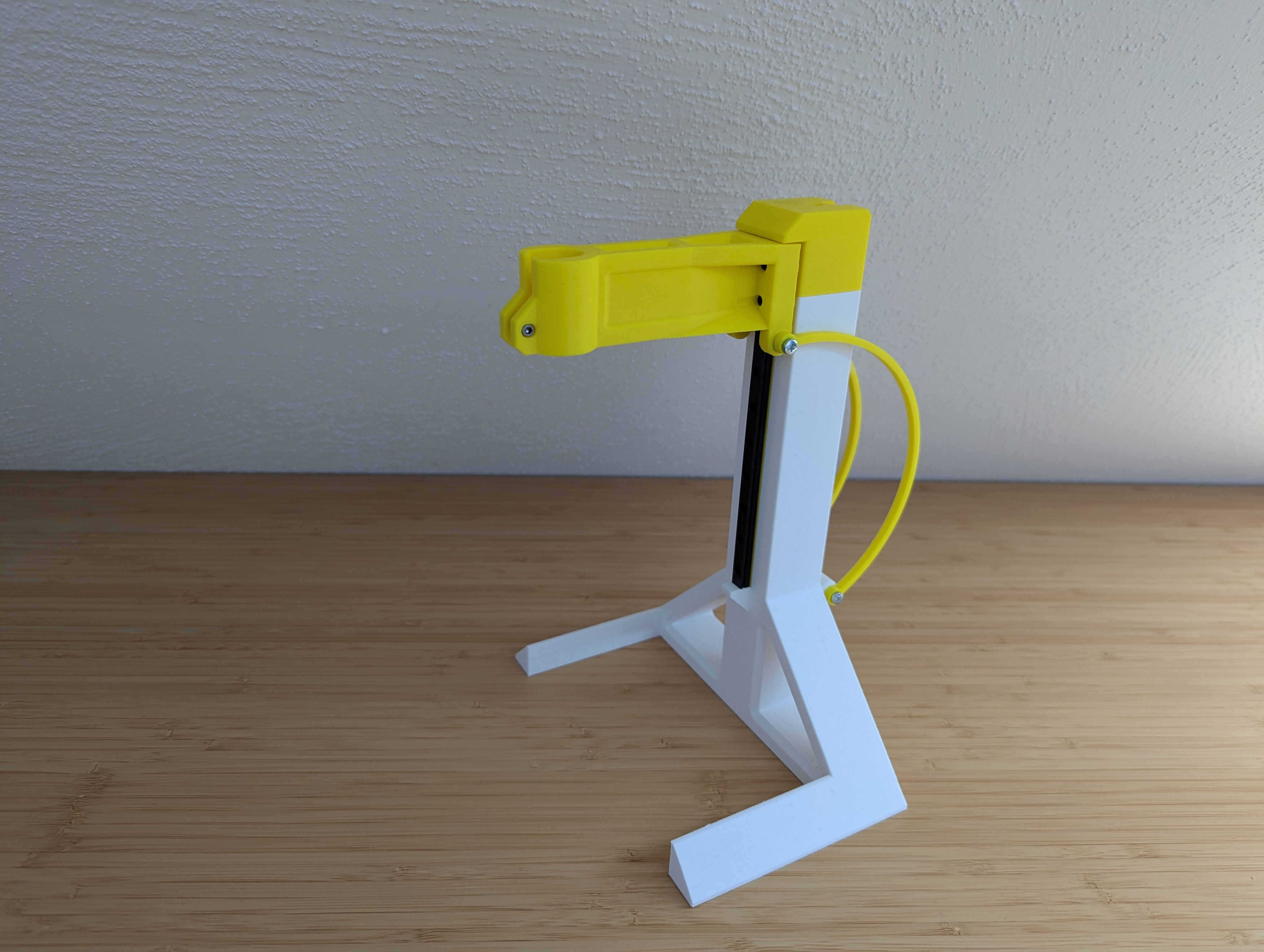 Pinecil v2 Holder Arm for Heat Insert Press | soldering iron 3D model thumbnail