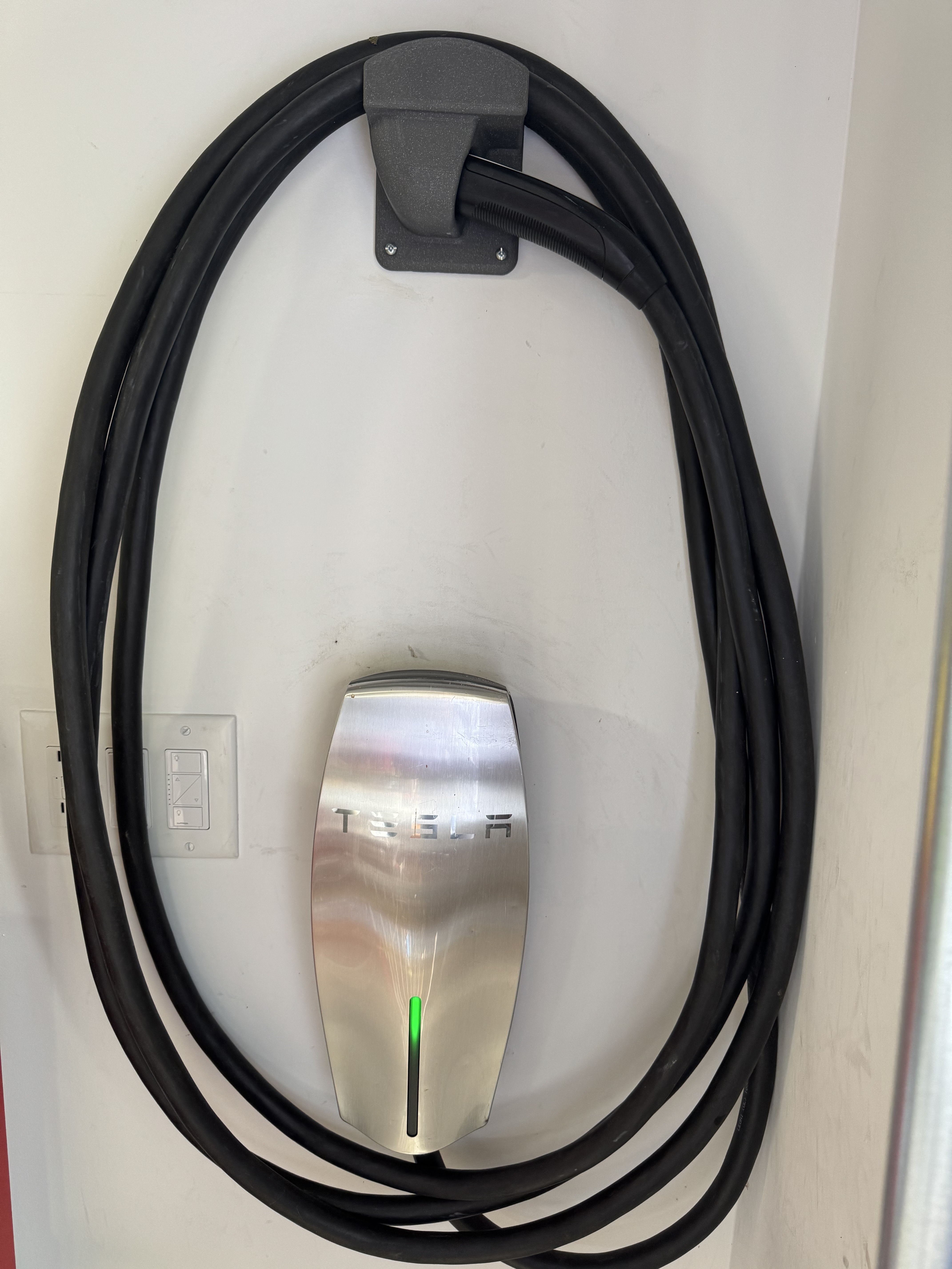 tes•LAX Brand NACS Premium Quality Charging Cable Organizer Hook Holder, Durable & Compact, Ideal for Home and Office Use, Sideways Space Saving Design, Compatible with Various Cable Types - Perfect for Tidy & Clutter-Free Environments - Latest Version