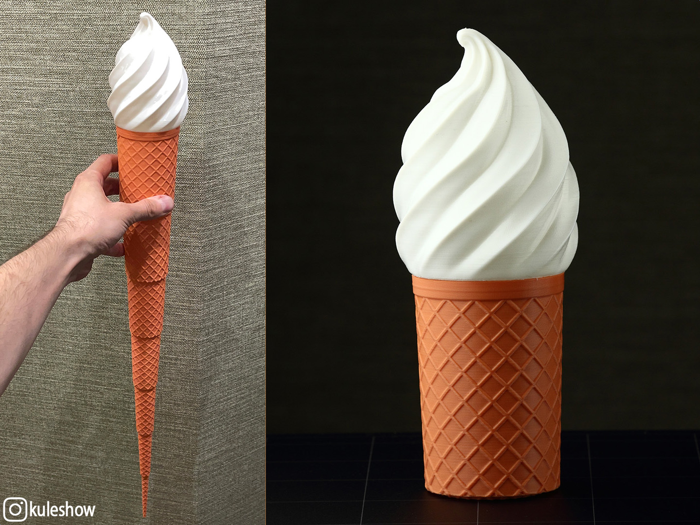 Collapsible Ice Cream Cone