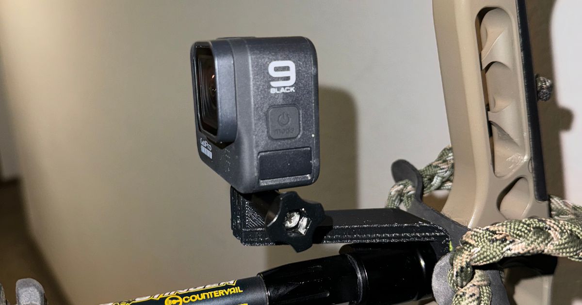 GoPro Action Camera Compound Bow Mount by Mike Gutierrez | Download ...