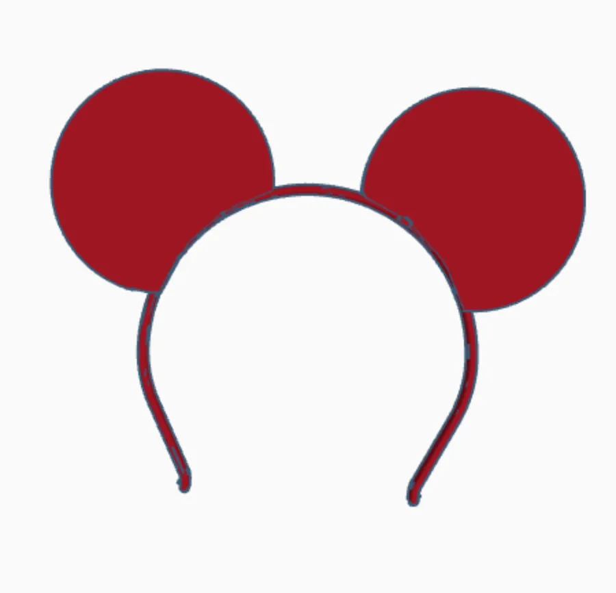 Mickey Mouse ear headband by Ayan Zakaria | Download free STL model ...