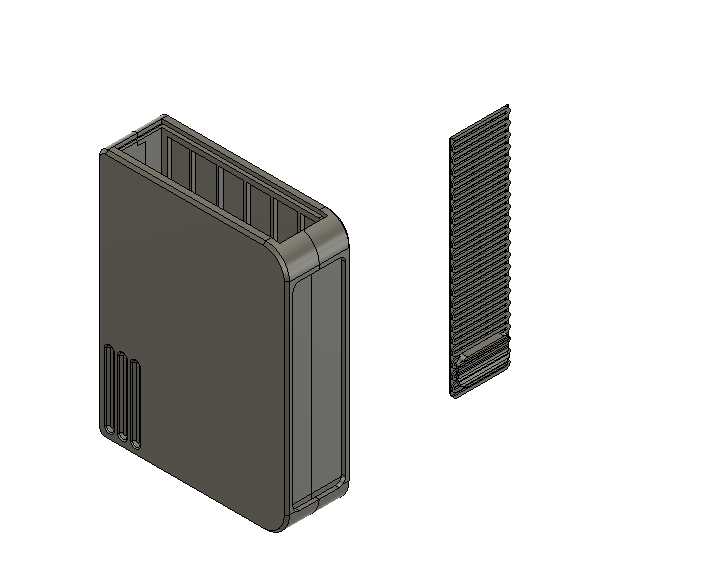 Shutter Card Box for 2.45x3.35 in and 2.5x3.5
