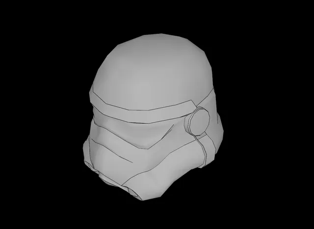 Lego Compatible (30408.dat) Minifig Helmet Stormtrooper