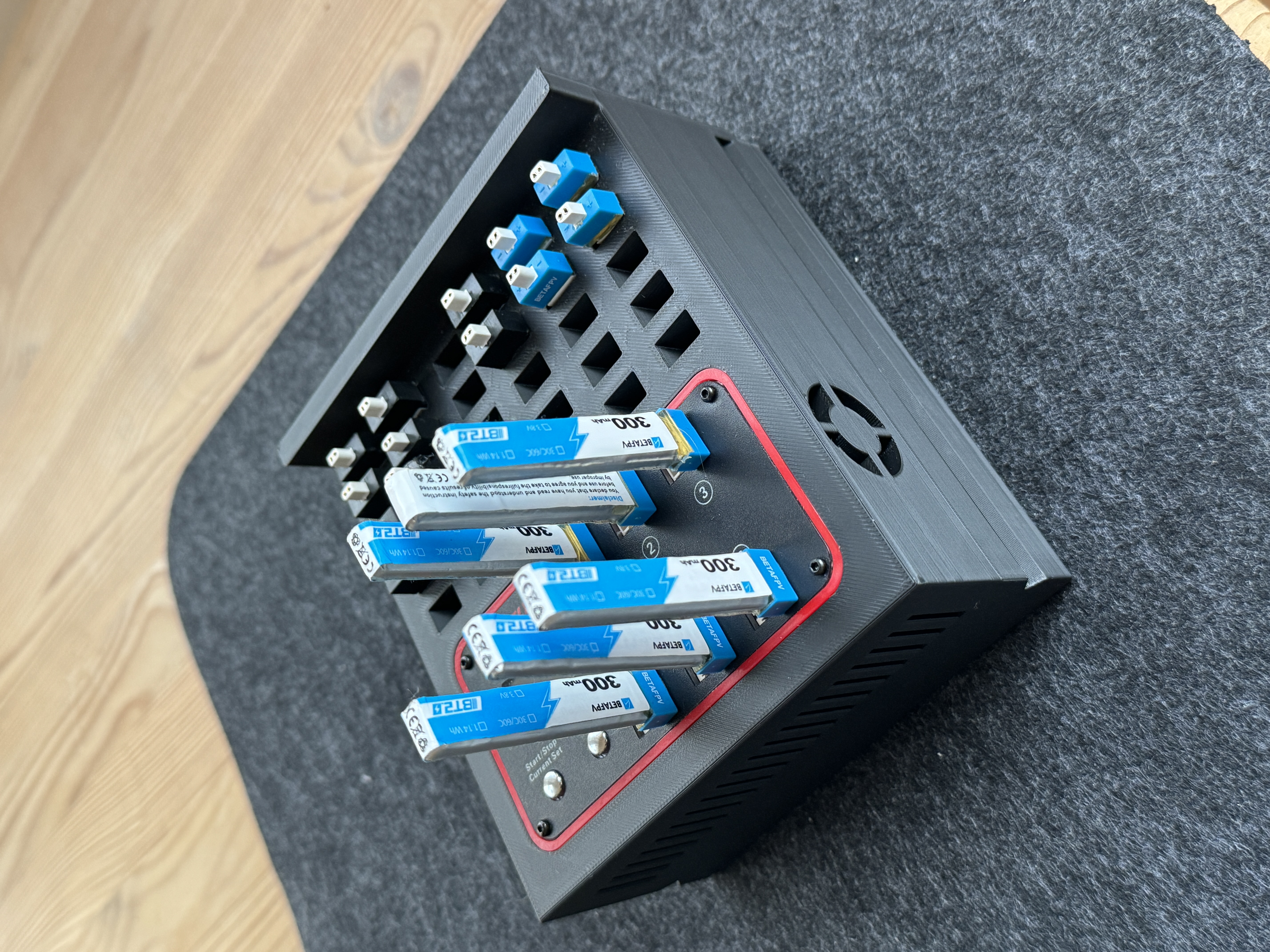 1S LiPo Storage and Vifly WhoopStor 3 Charging Case - 30 LiPos