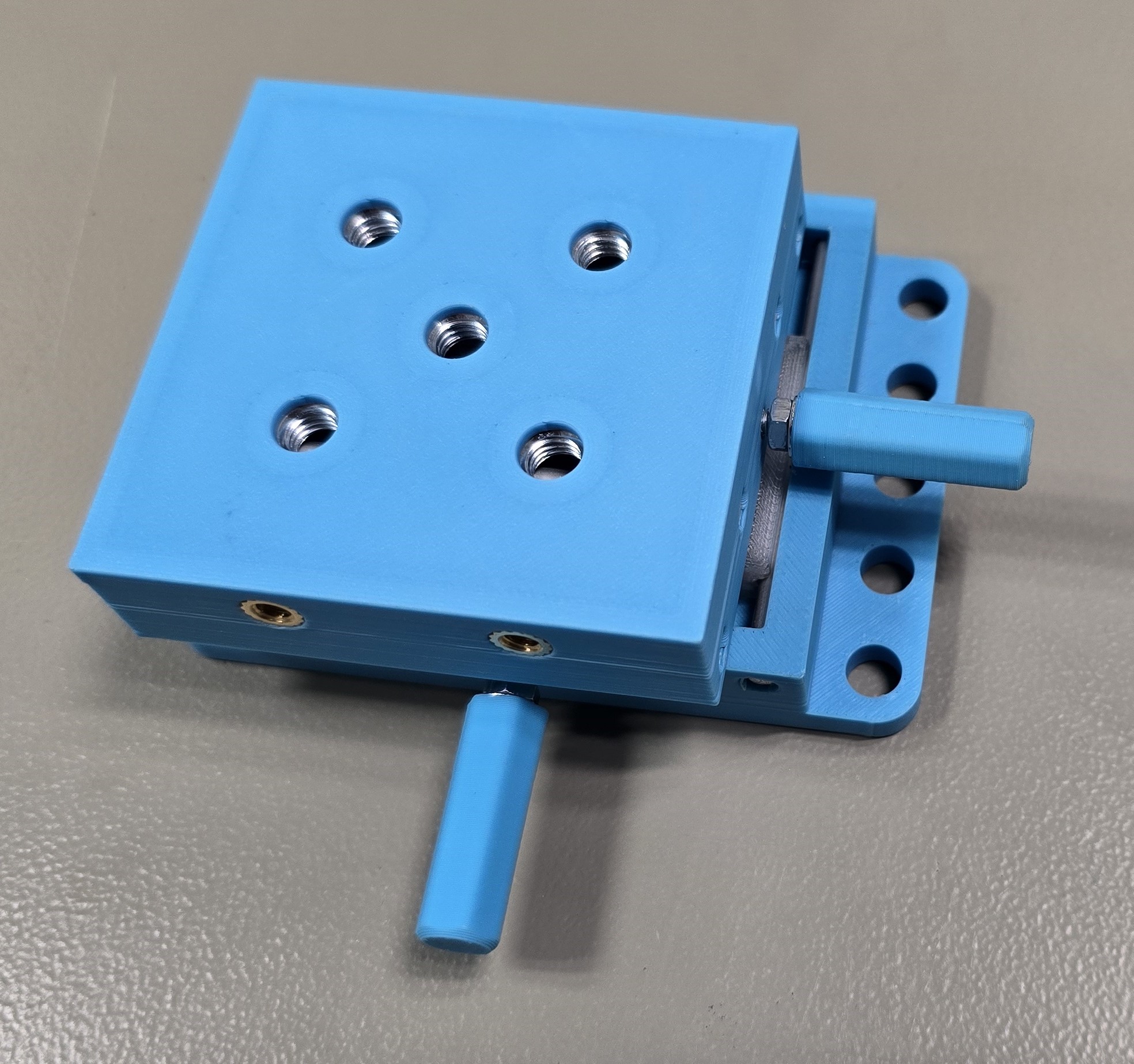 Two axis printed linear stage