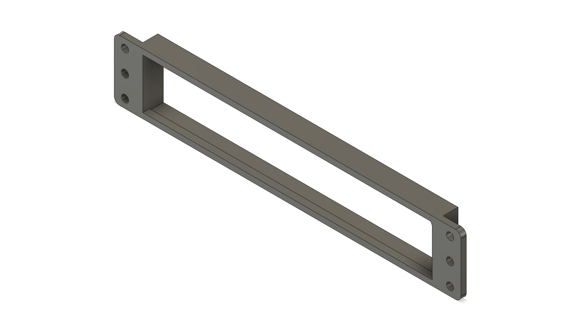 10' Server Rack Panel - 1U - Brush Panel